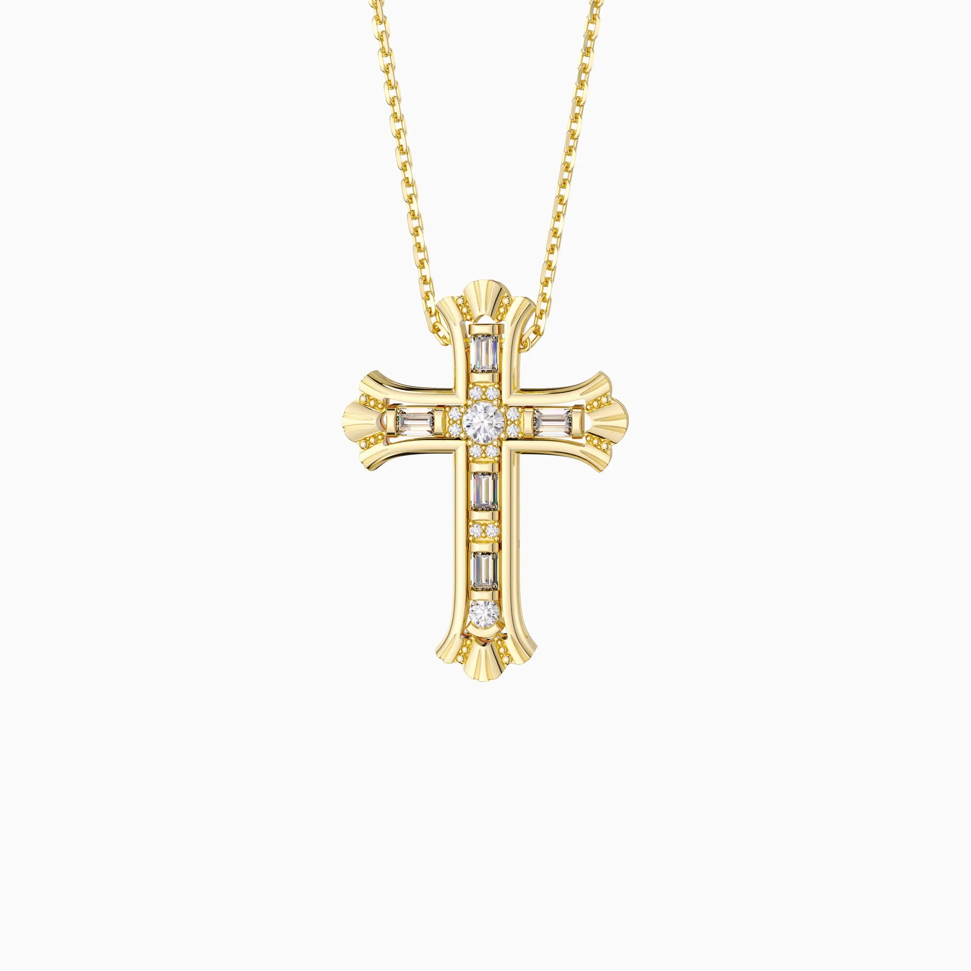 Versatile Cross Duo Set Pendant Necklace sold by Vanimy Jewelry