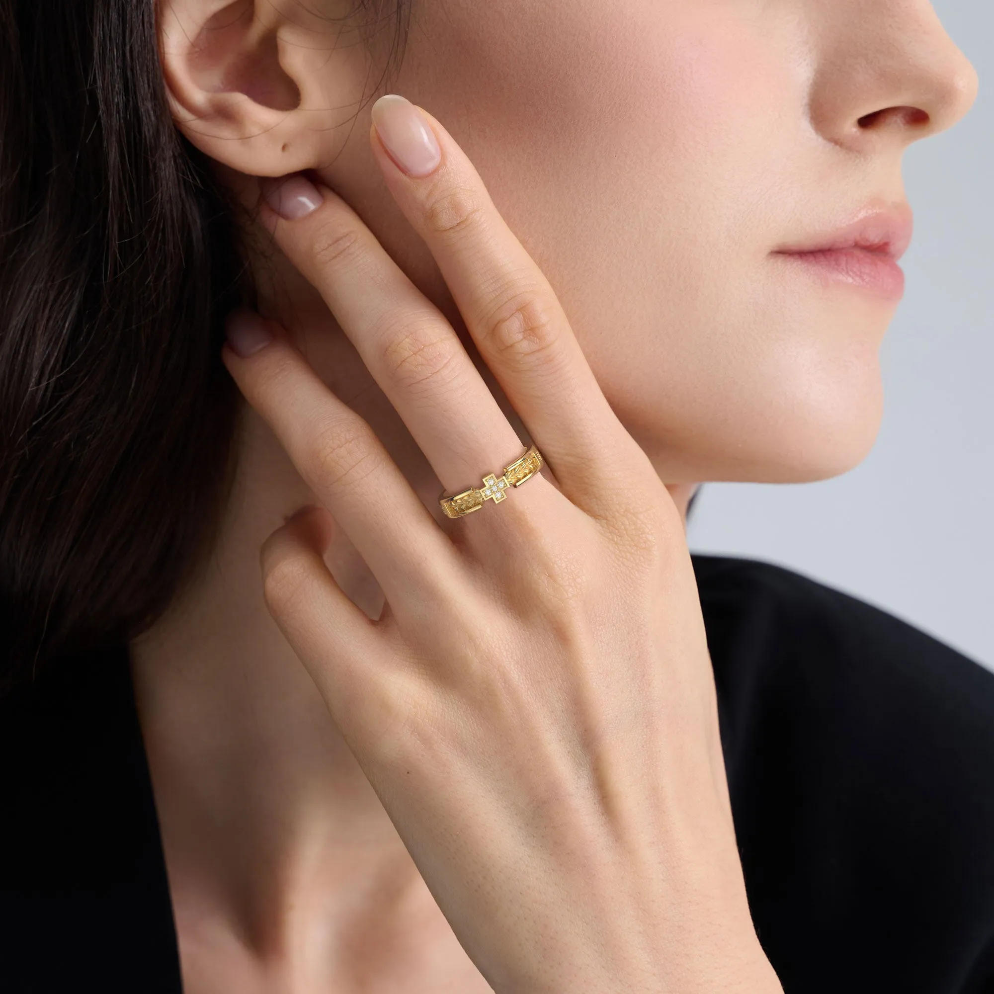 By Grace Through Faith Cross Statement Ring sold by Vanimy Jewelry product image thumbnail 2