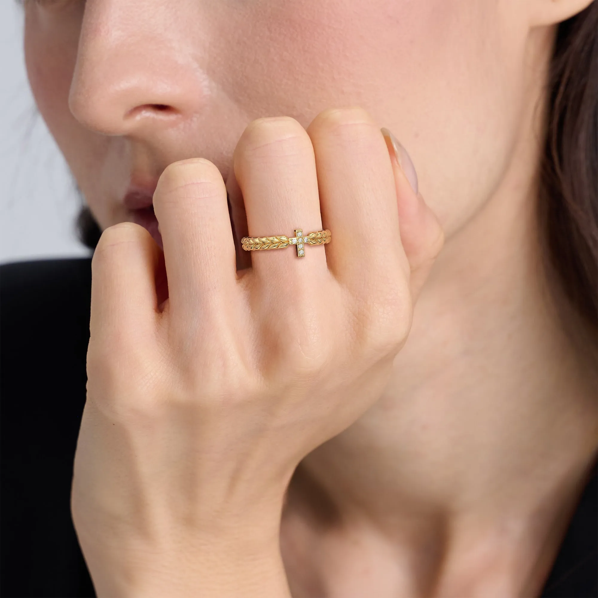 Eternal Blessings Cross Ring sold by Vanimy Jewelry product image thumbnail 2