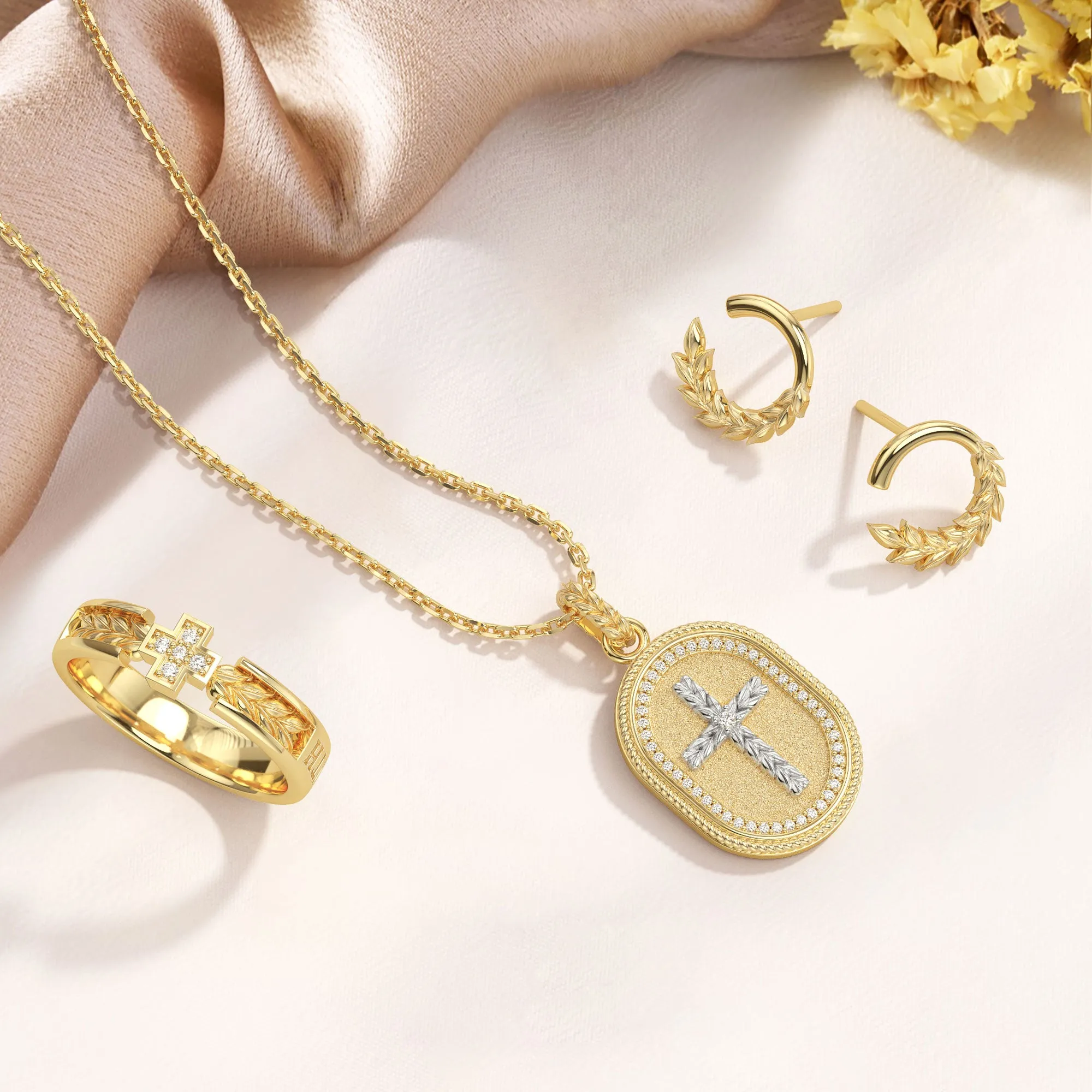 Harvest Stud Earrings sold by Vanimy Jewelry product image thumbnail 4