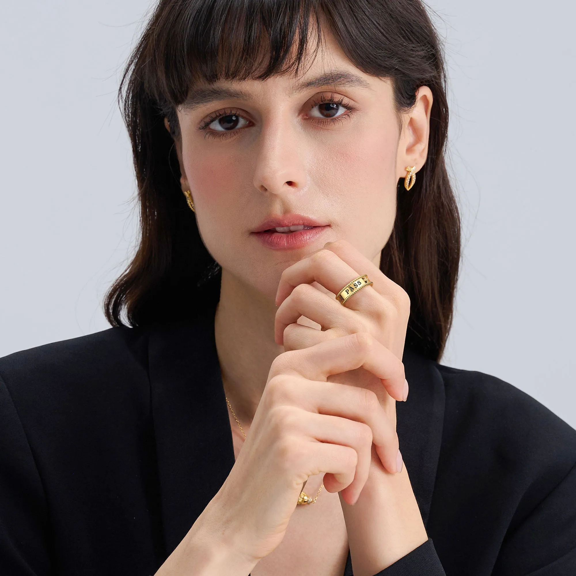 This Too Shall Pass Cross Statement Ring sold by Vanimy Jewelry product image thumbnail 4