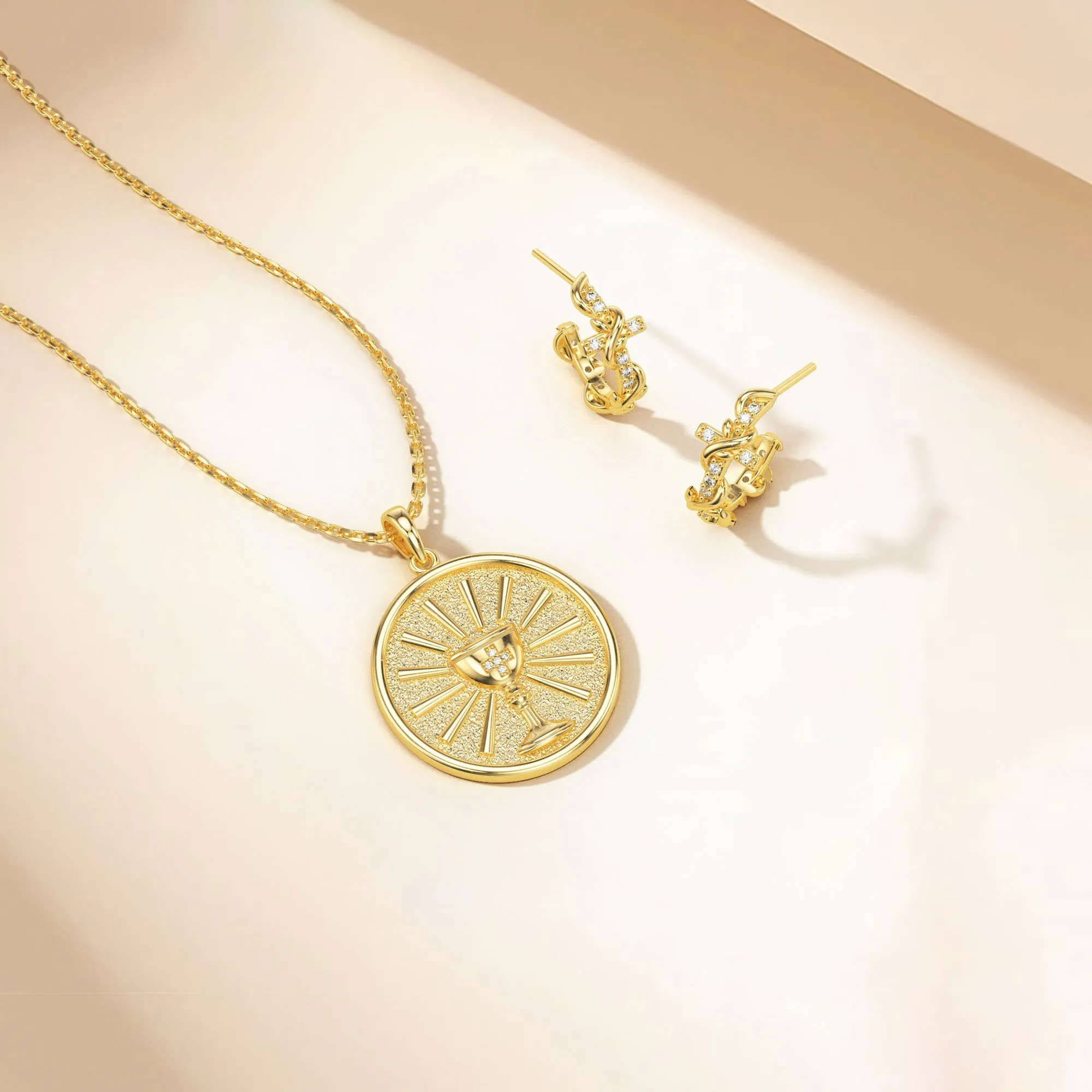 Promised Land Divine Completion Pendant Necklace sold by Vanimy Jewelry product image thumbnail 4