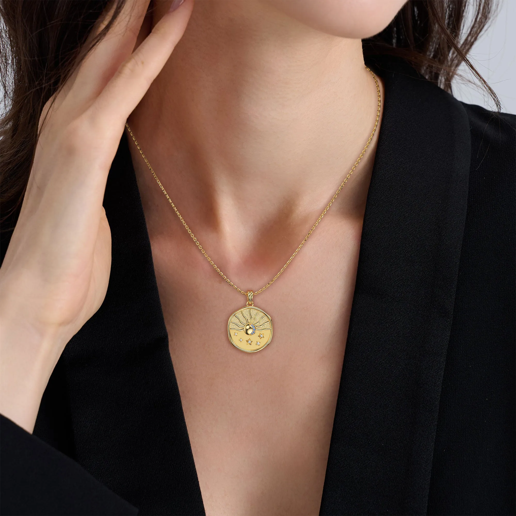 Promised Land Celestial Harmony Pendant Necklace sold by Vanimy Jewelry product image thumbnail 2