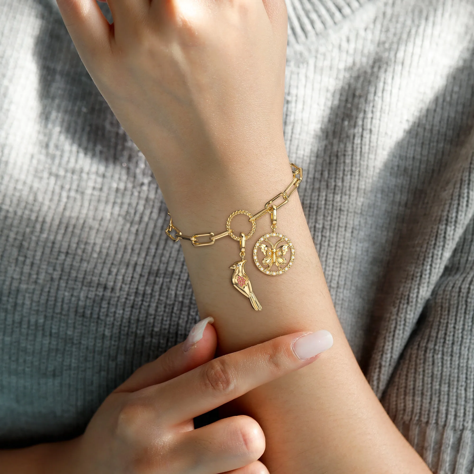 Cardinals Charm Pendant sold by Vanimy Jewelry product image thumbnail 2