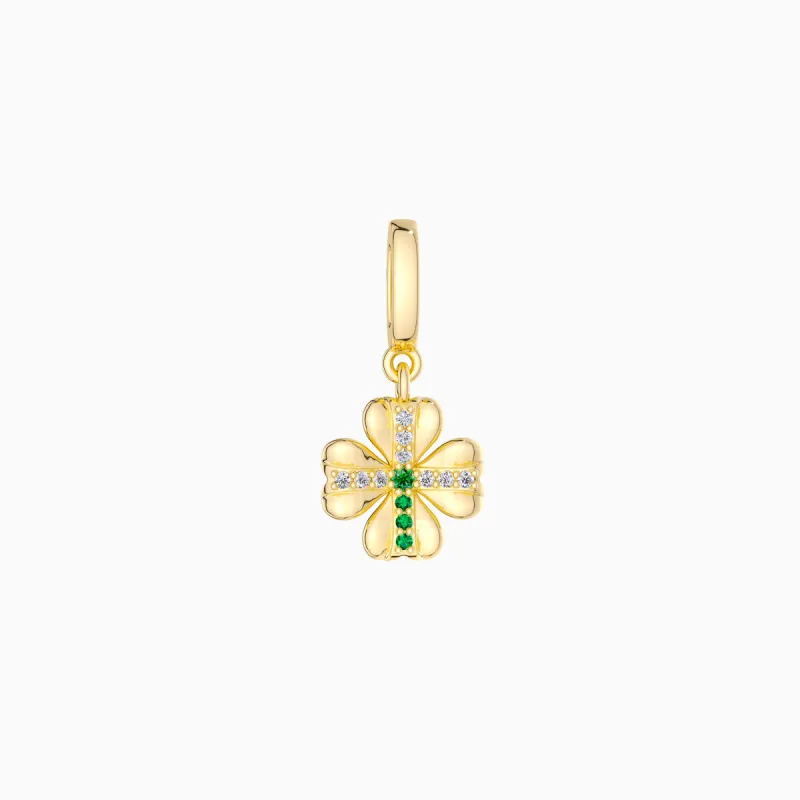 Four-Leaf Clover Charm Pendant sold by Vanimy Jewelry