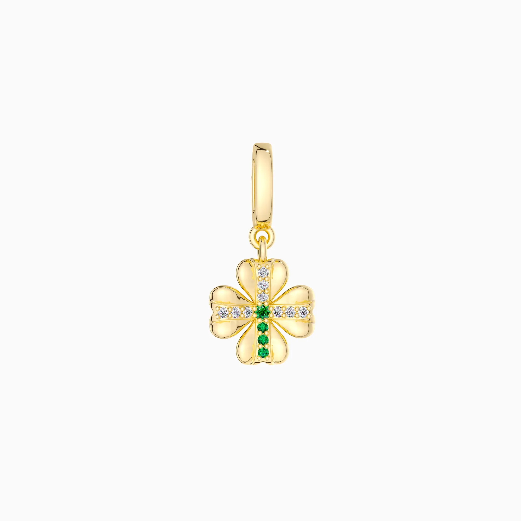 Four-Leaf Clover Charm Pendant sold by Vanimy Jewelry