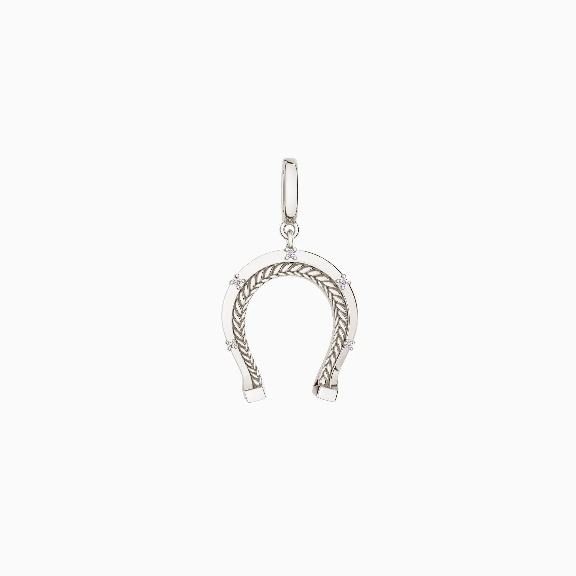 Horseshoe Charm Pendant sold by Vanimy Jewelry product image thumbnail 5