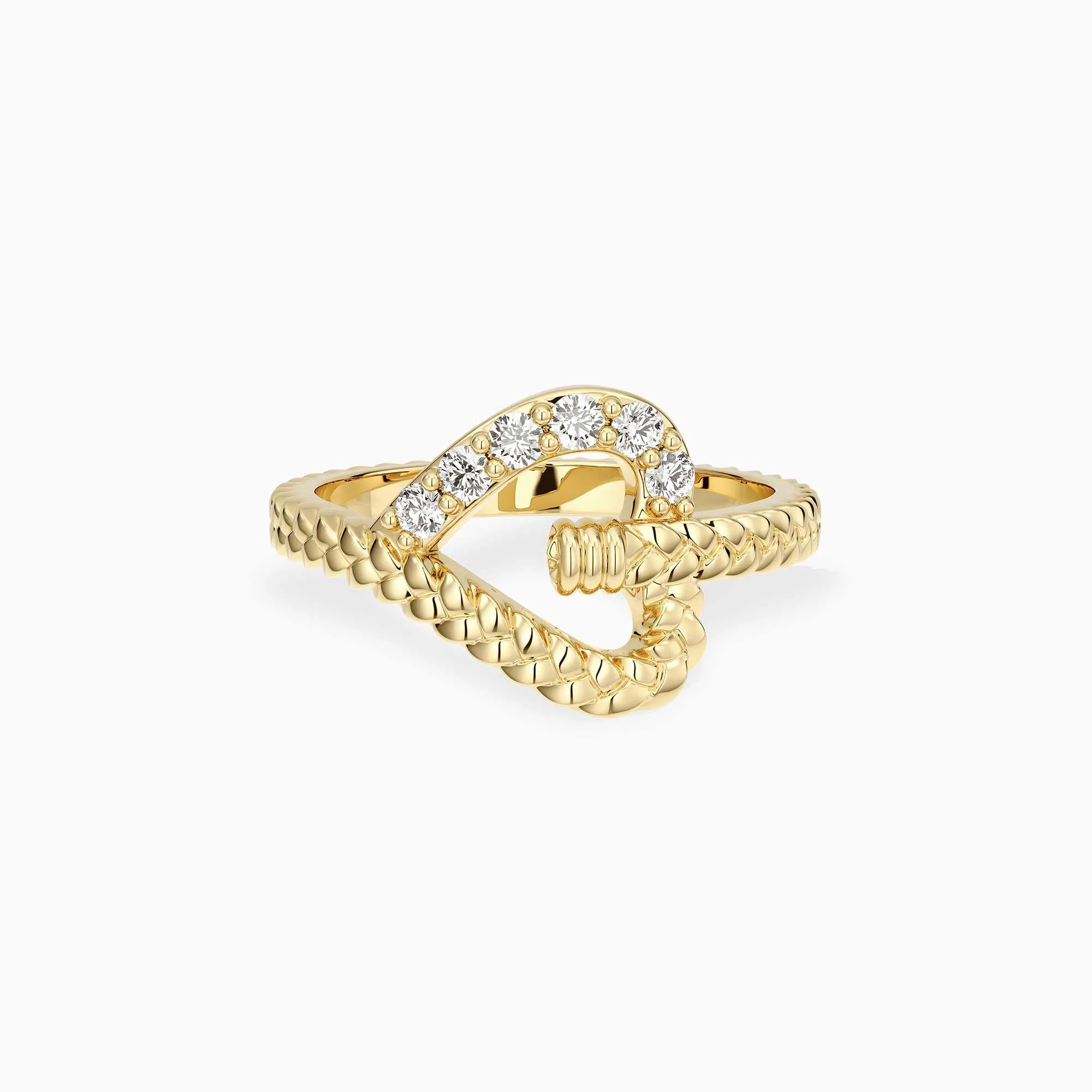 Love Knot Braided Cord Ring sold by Vanimy Jewelry