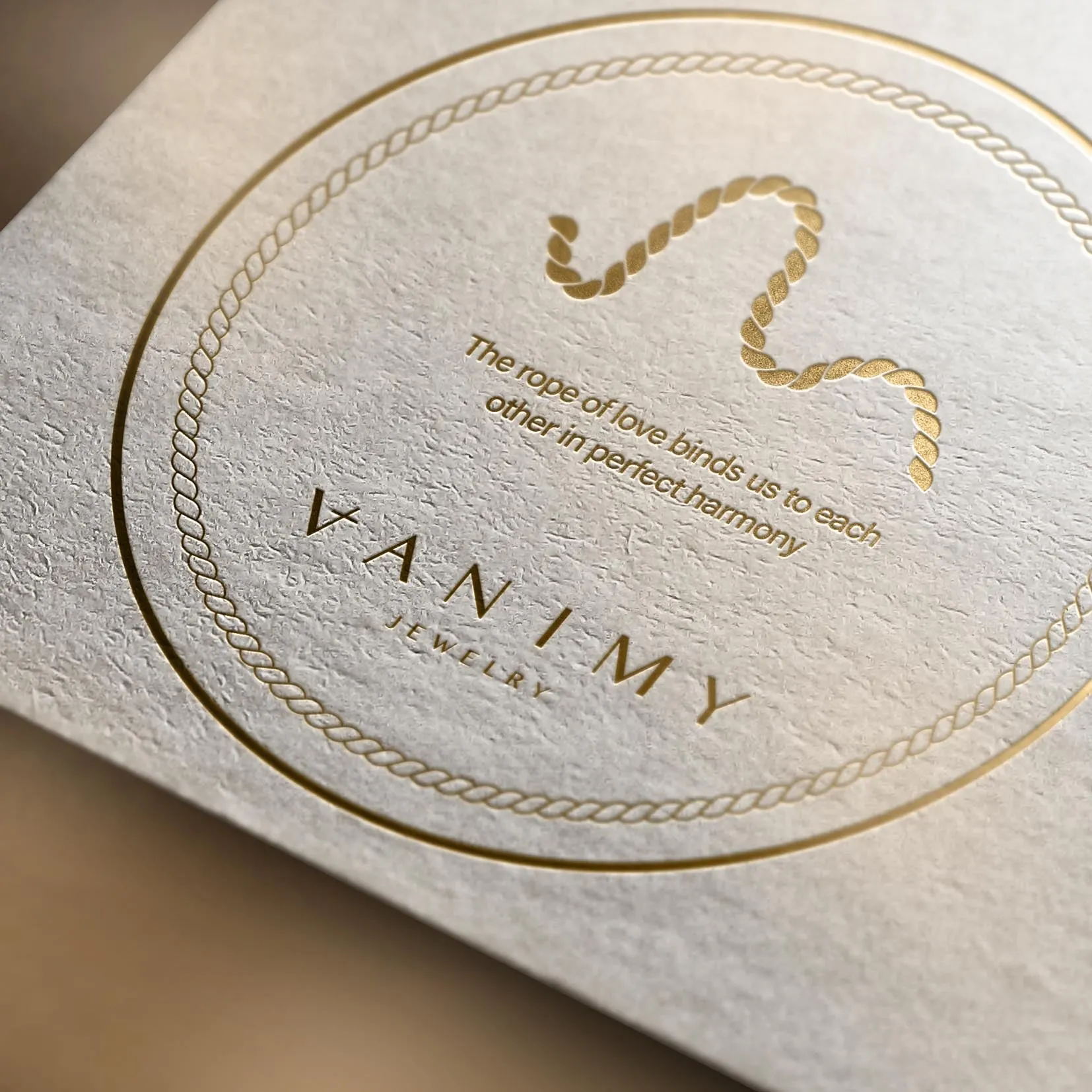 Personalized Infinity Love Knot Cord Ring sold by Vanimy Jewelry product image thumbnail 3