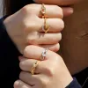 Personalized Braided Trinity Heart Ring sold by Vanimy Jewelry