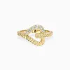 Personalized Braided Love Knot Ring sold by Vanimy Jewelry