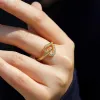 Personalized Braided Love Knot Ring sold by Vanimy Jewelry