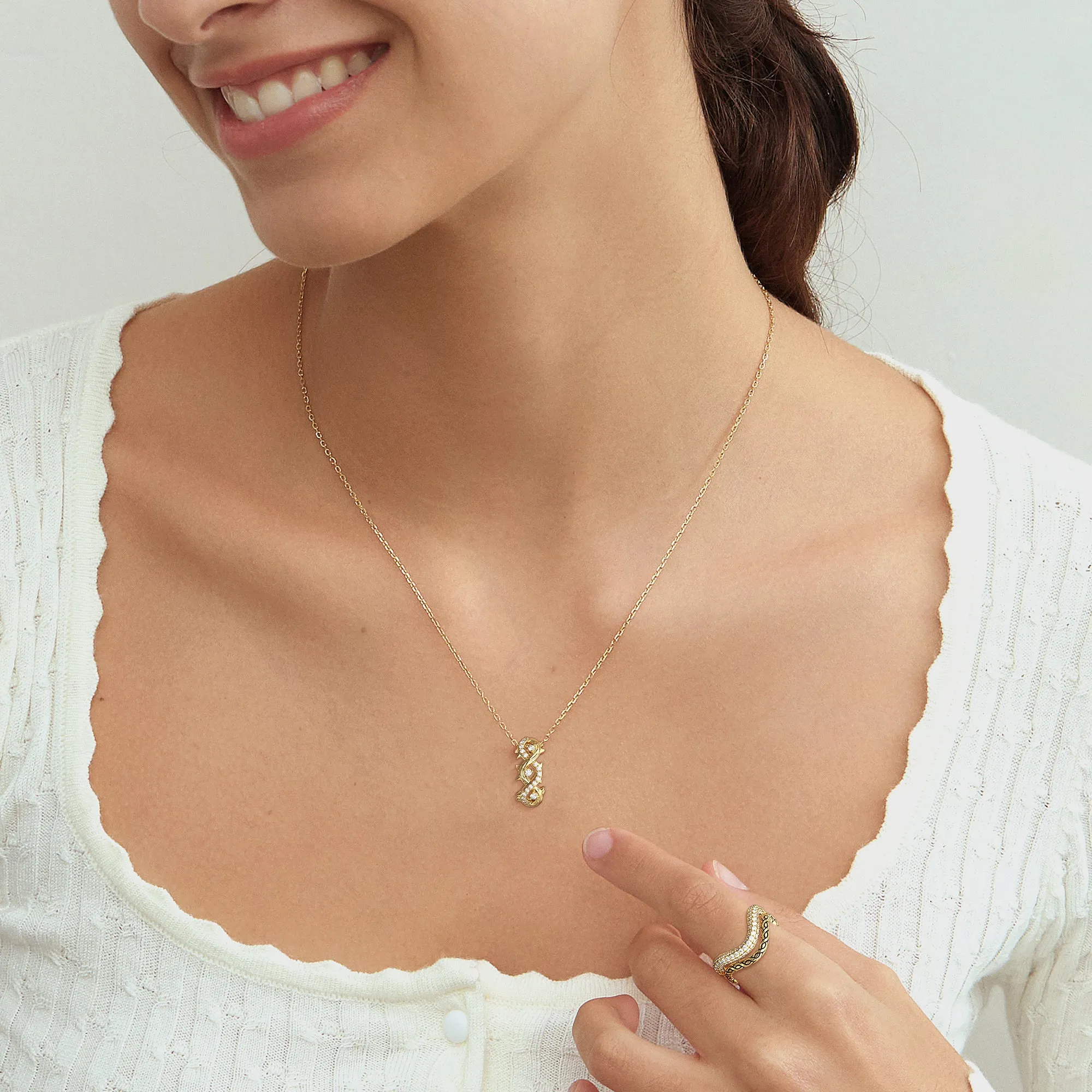 Thorns & Light Pendant Necklace sold by Vanimy Jewelry product image thumbnail 3