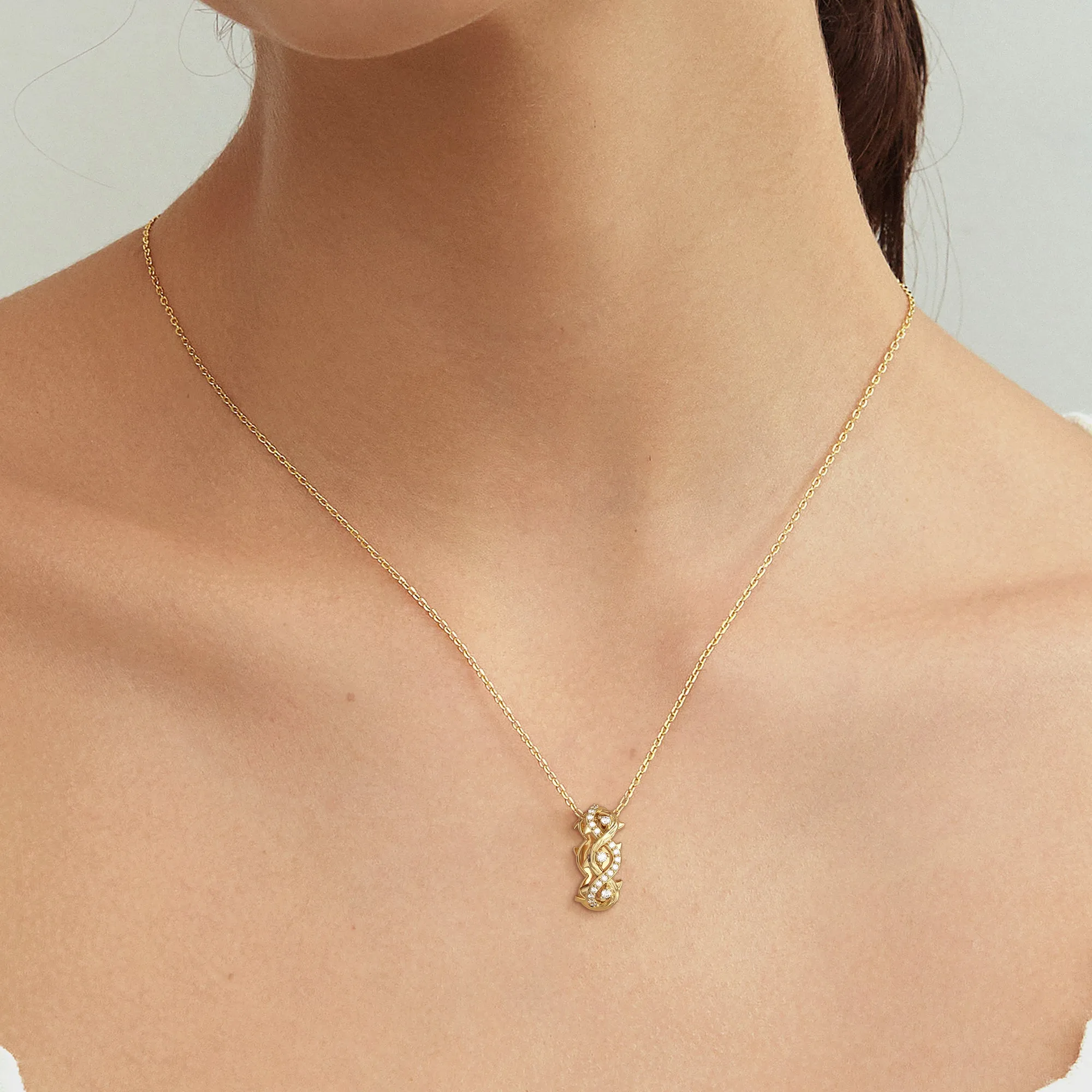 Thorns & Light Pendant Necklace sold by Vanimy Jewelry product image thumbnail 2