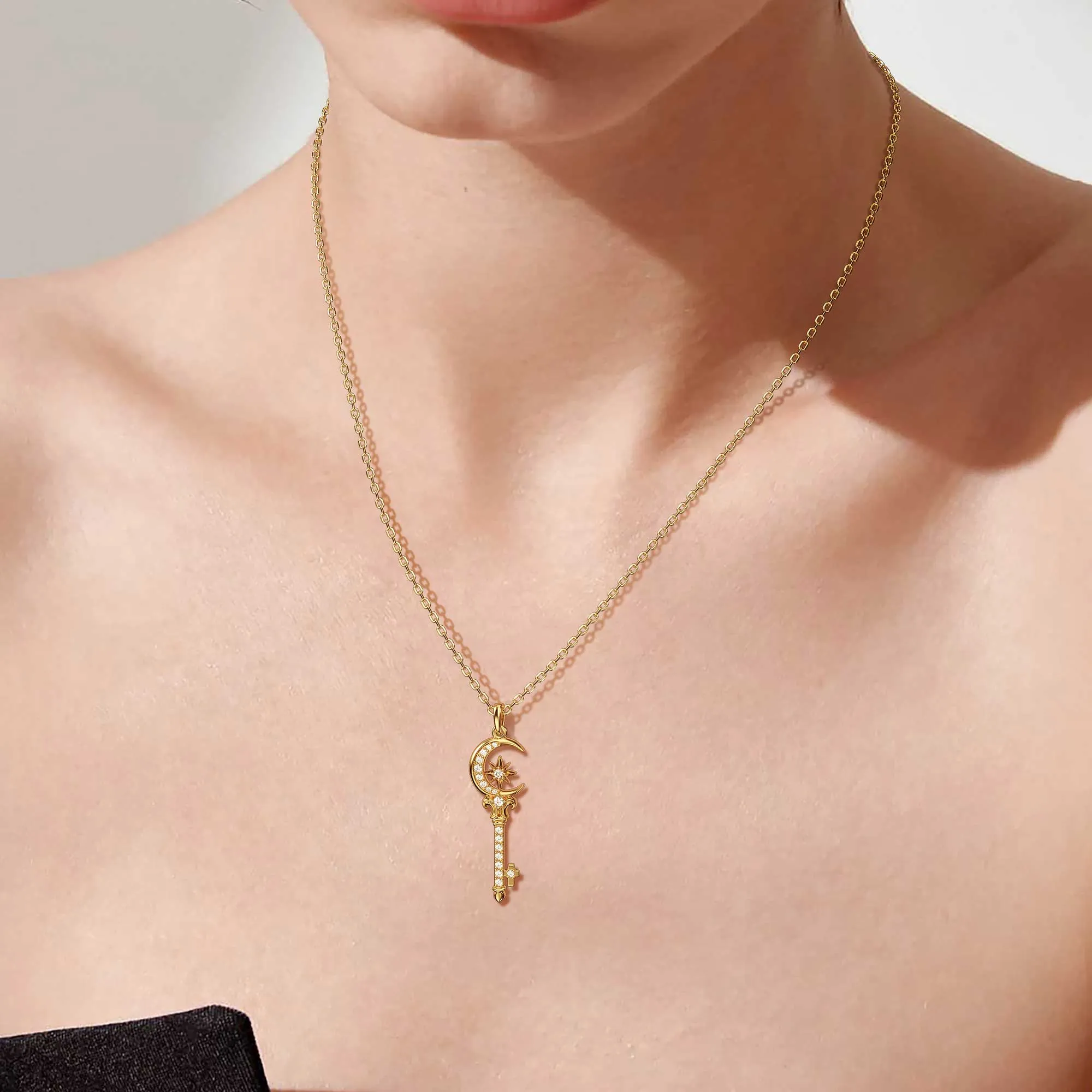 Manifestation Key to Wisdom Necklace sold by Vanimy Jewelry product image thumbnail 4