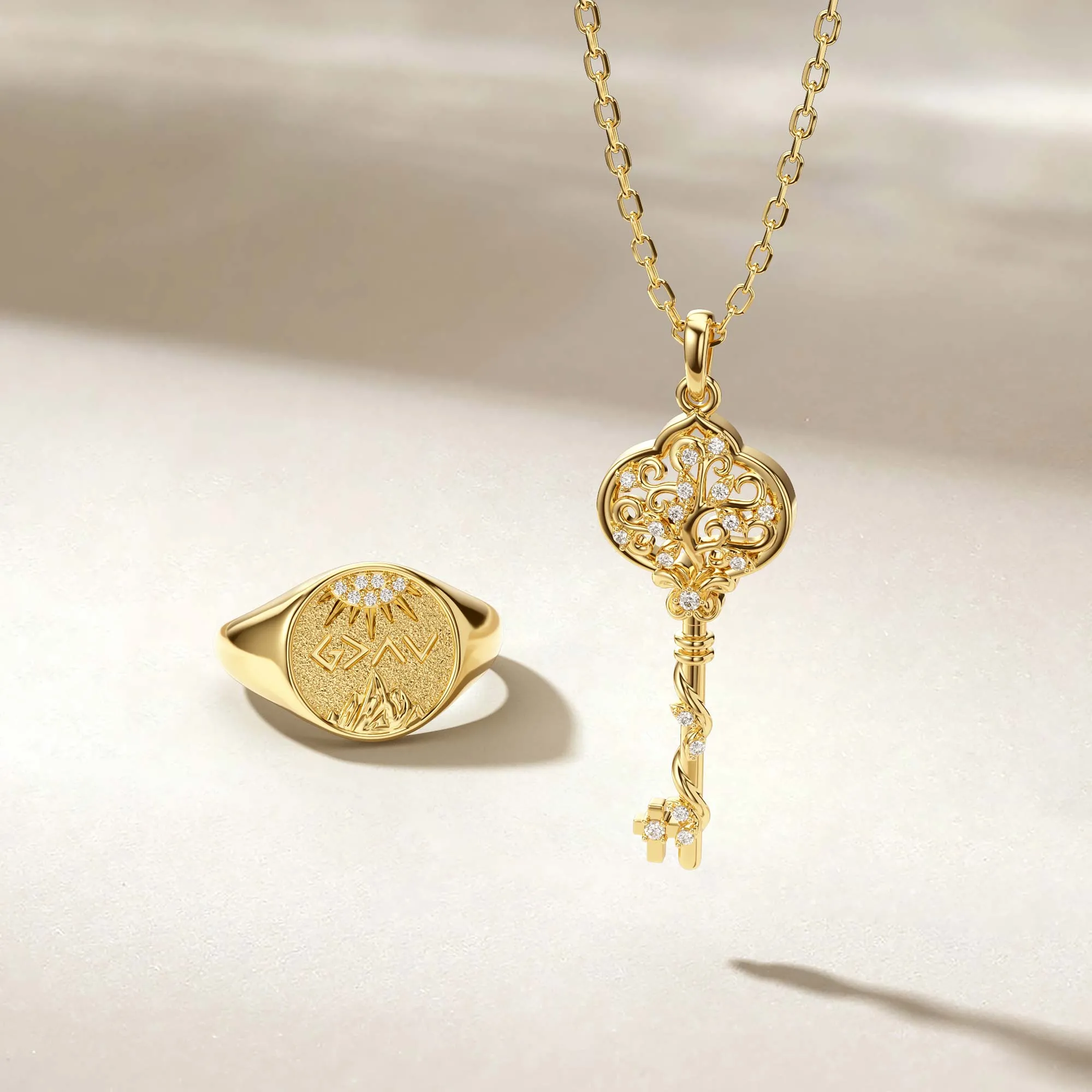 Manifestation Key to Growth Necklace sold by Vanimy Jewelry product image thumbnail 3