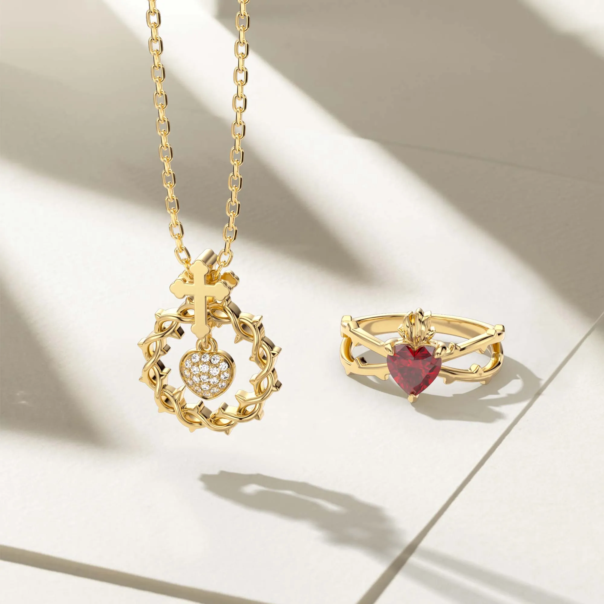 Sacred Heart Ring sold by Vanimy Jewelry product image thumbnail 3