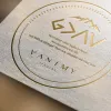 Two-Tone Highs and Lows Chain Rings sold by Vanimy Jewelry