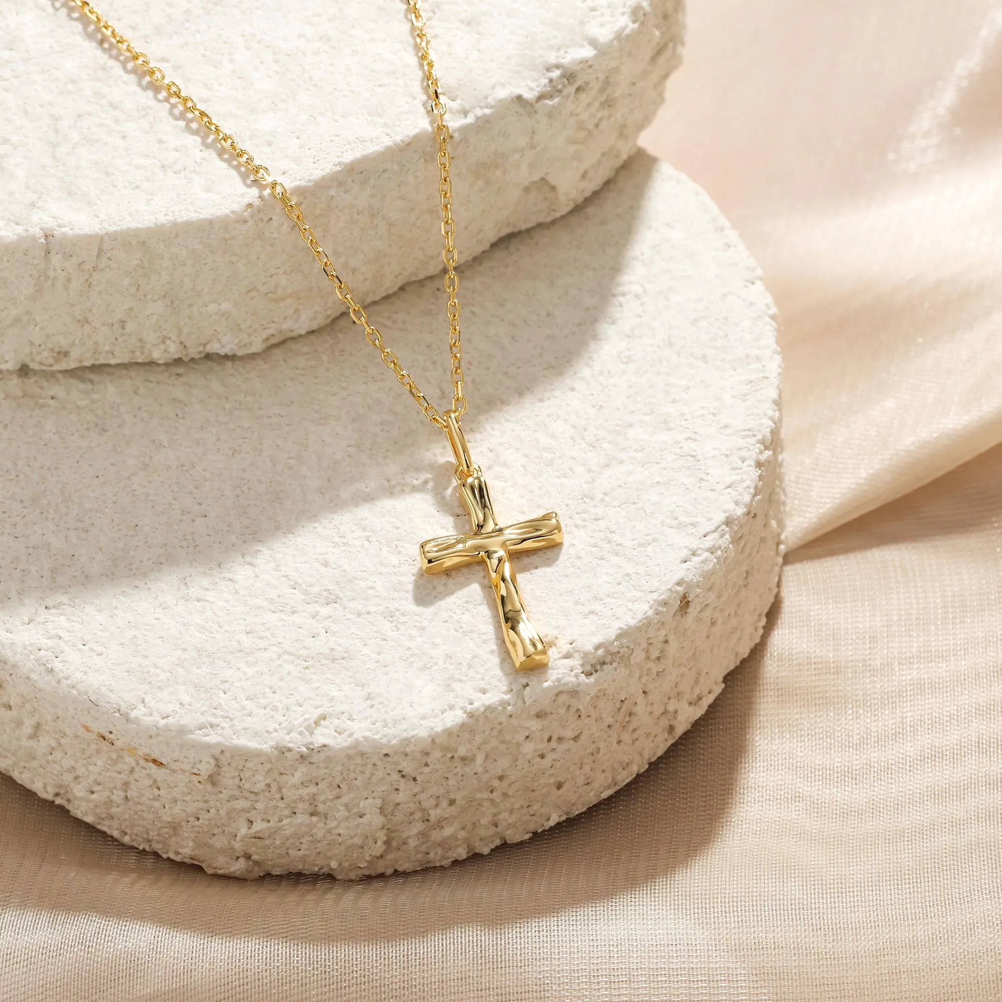 Liquid Cross Necklace sold by Vanimy Jewelry product image thumbnail 3