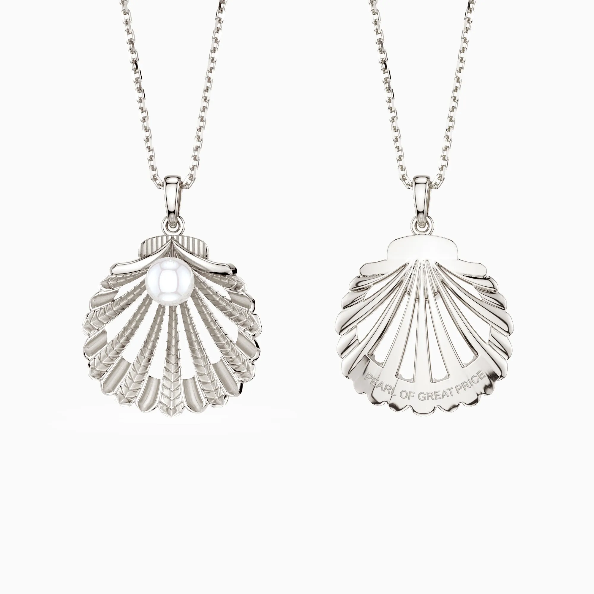 Parable of the Pearl of Great Price Pendant Necklace sold by Vanimy Jewelry product image thumbnail 2