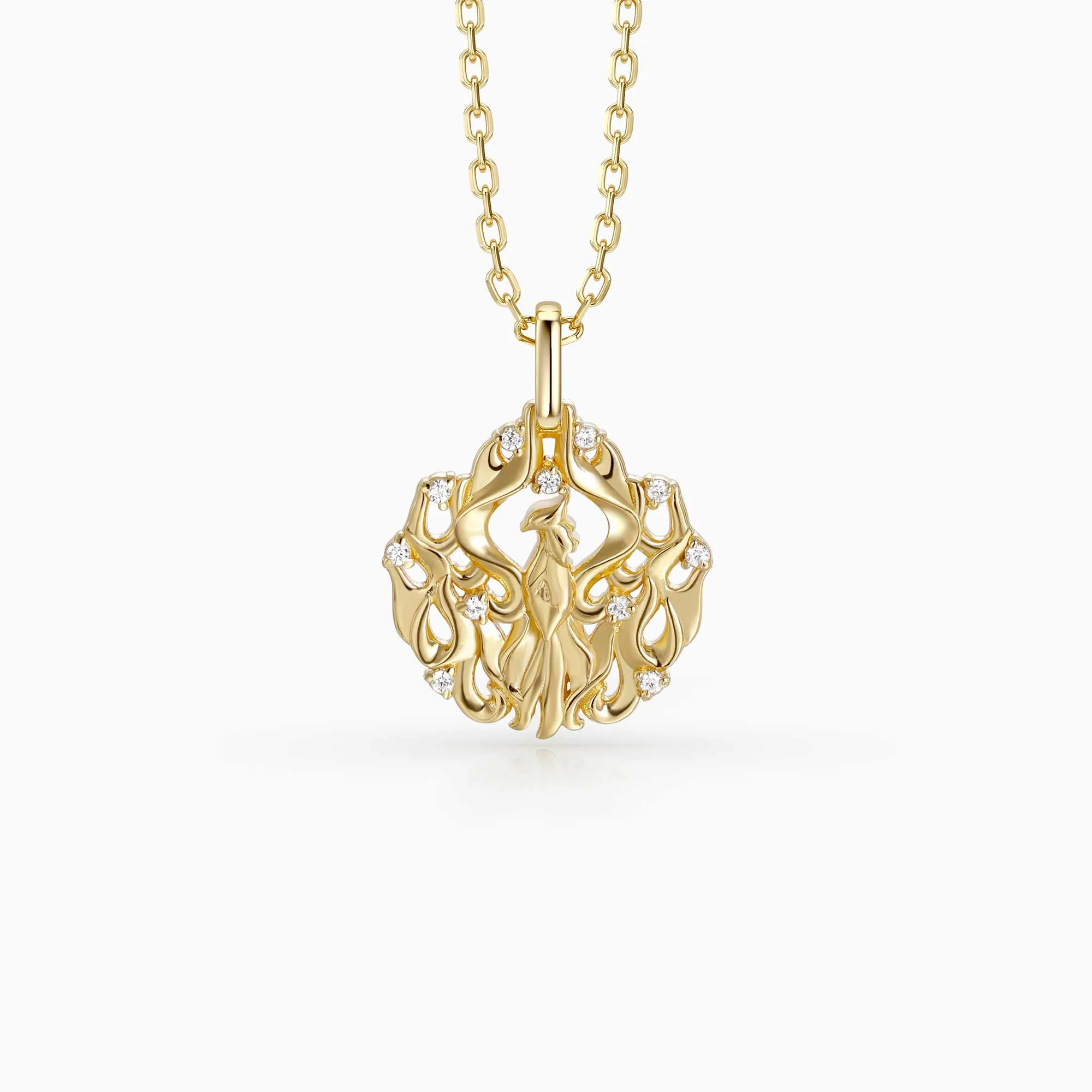 Rising Phoenix Necklace sold by Vanimy Jewelry