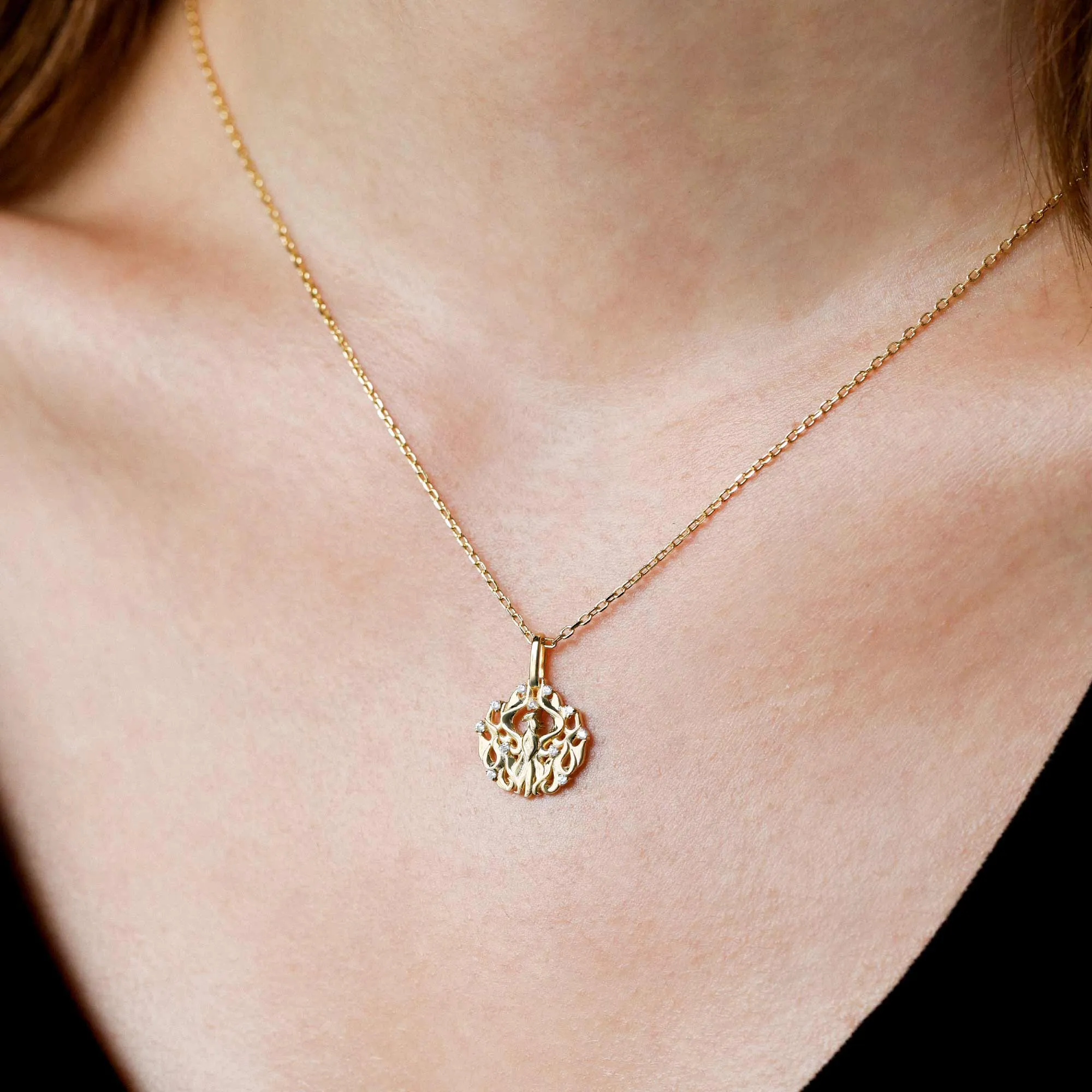 Rising Phoenix Necklace sold by Vanimy Jewelry product image thumbnail 2