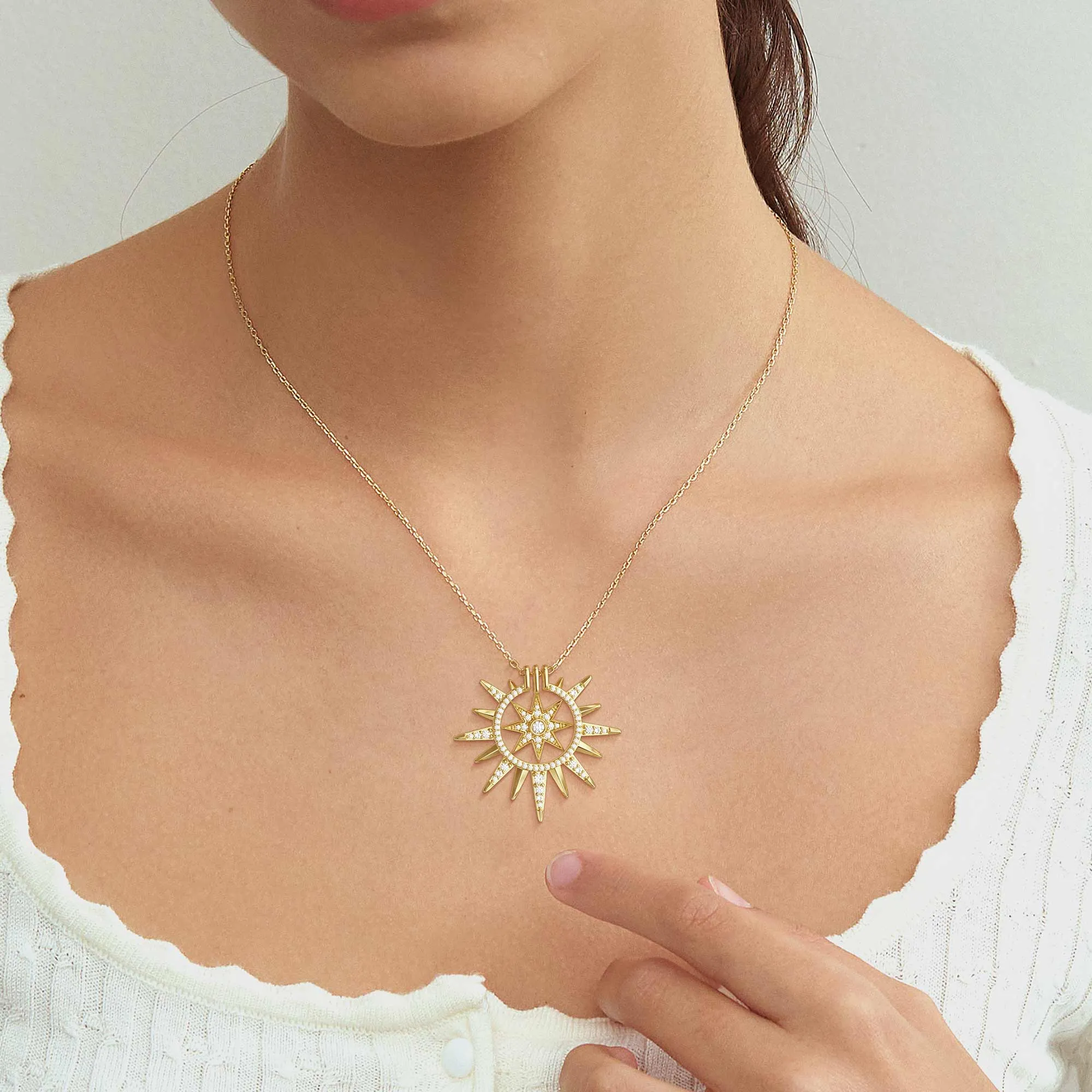 Guidance Star Necklace sold by Vanimy Jewelry product image thumbnail 2