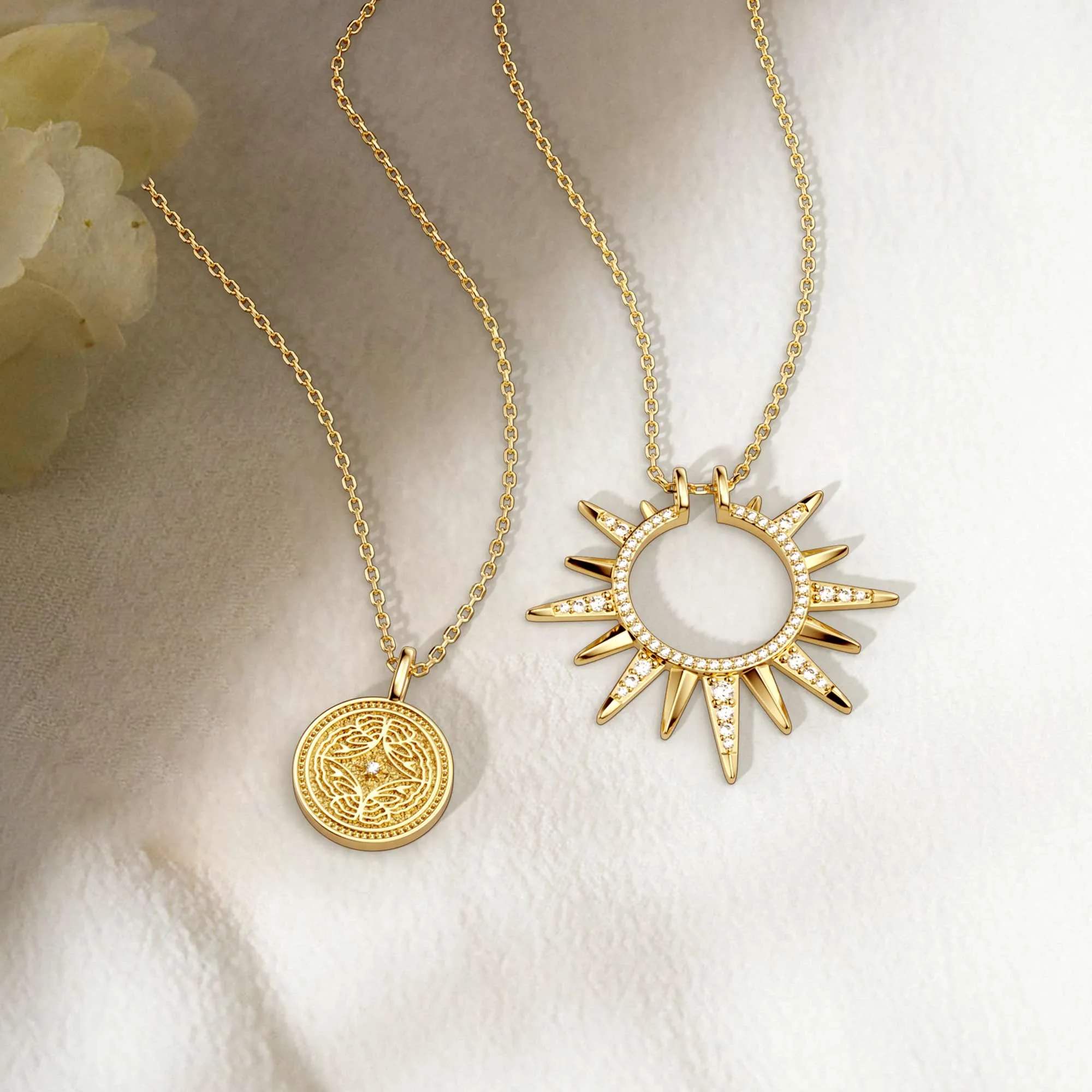 Butterfly Becoming Medallion Necklace sold by Vanimy Jewelry product image thumbnail 3