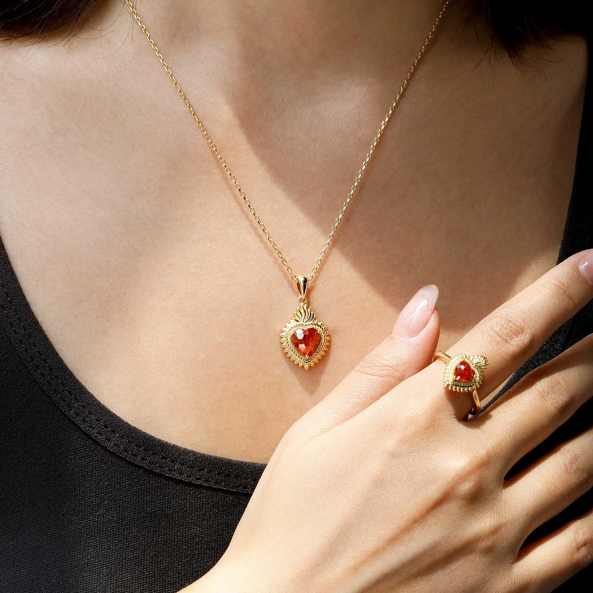 Nova Heart Ring sold by Vanimy Jewelry product image thumbnail 4