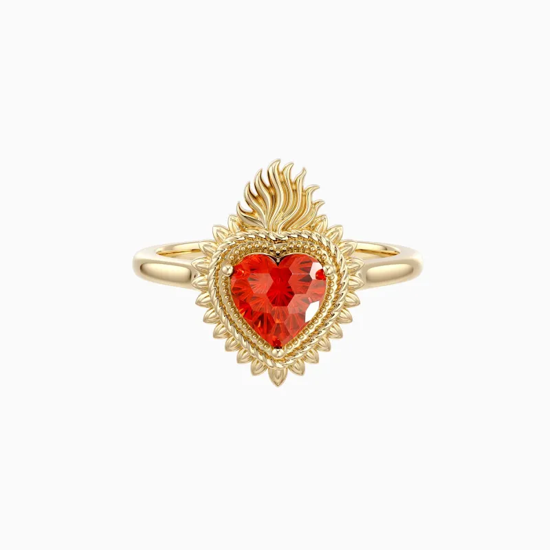 Nova Heart Ring sold by Vanimy Jewelry