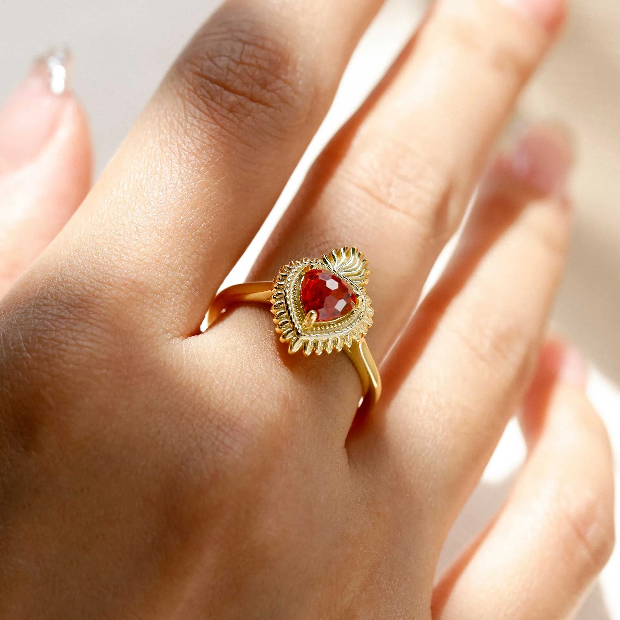 Nova Heart Ring sold by Vanimy Jewelry product image thumbnail 2