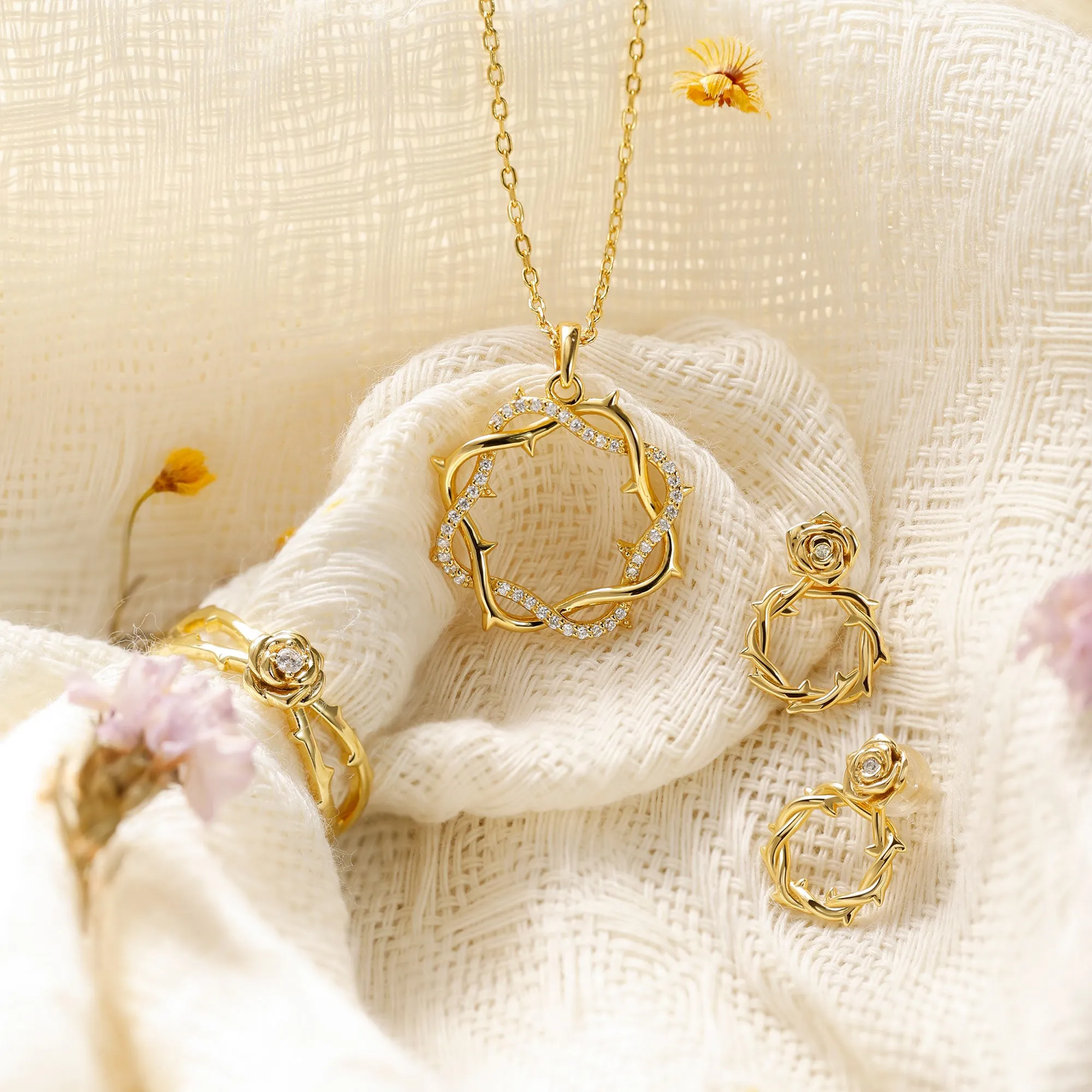 Resilience Thorn Pendant Necklace sold by Vanimy Jewelry product image thumbnail 4