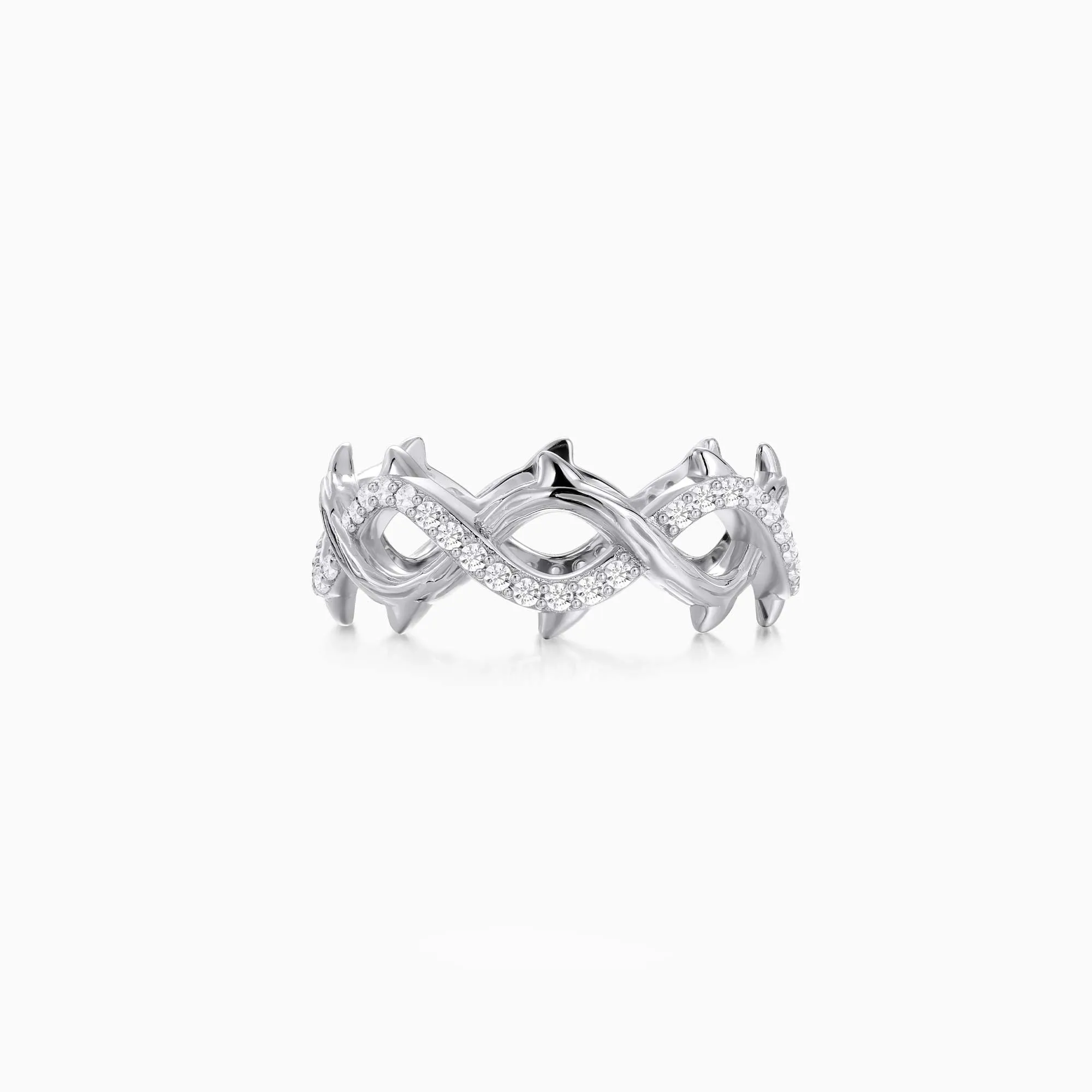 Crown of Thorns Band sold by Vanimy Jewelry product image thumbnail 5