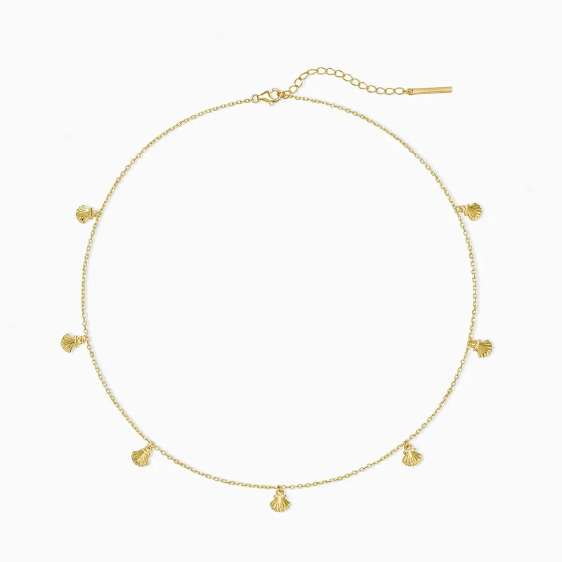 Shell Station Necklace sold by Vanimy Jewelry