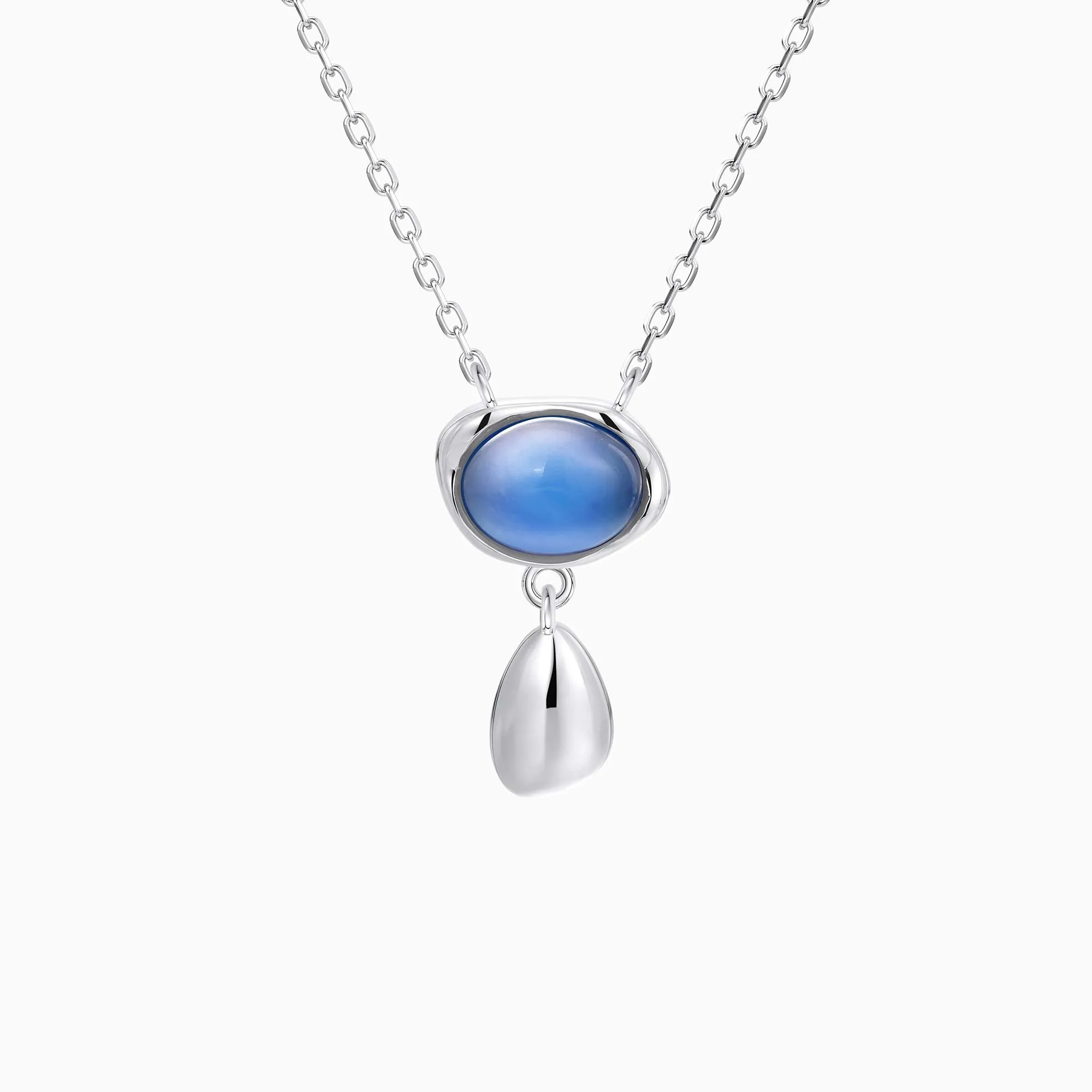 Seren Droplet Sculpted Gemstone Necklace sold by Vanimy Jewelry product image thumbnail 5
