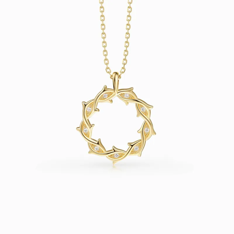 Crown of Thorns Light Necklace sold by Vanimy Jewelry