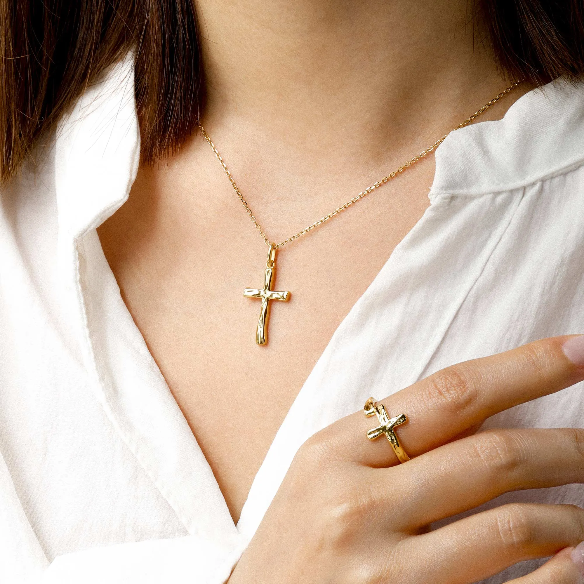 Liquid Cross Ring sold by Vanimy Jewelry product image thumbnail 5