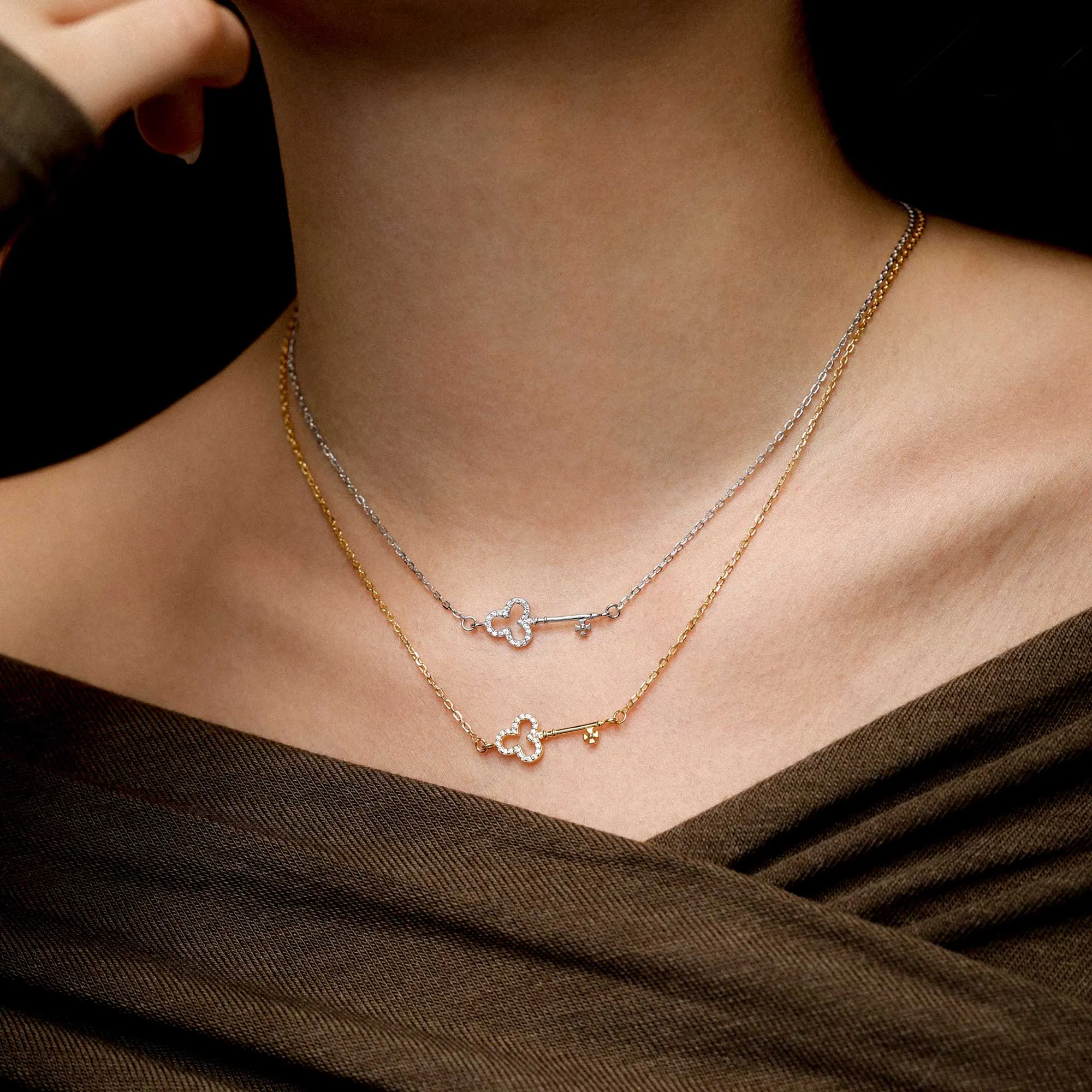 Anastasia Key Necklace sold by Vanimy Jewelry product image thumbnail 5