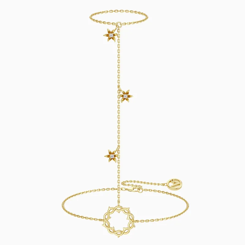 Lily in Grace Hand Chain sold by Vanimy Jewelry