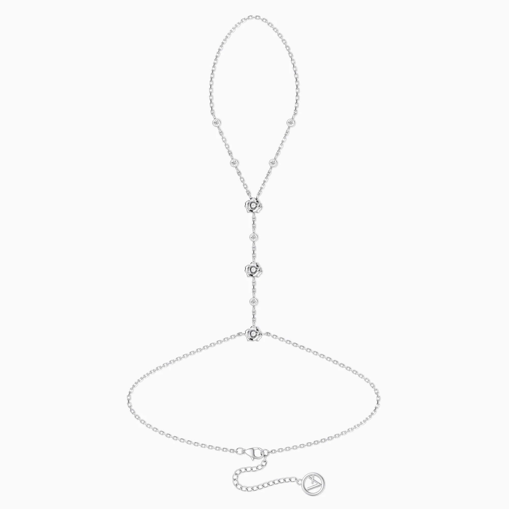 Rose Whisper Hand Chain sold by Vanimy Jewelry product image thumbnail 4