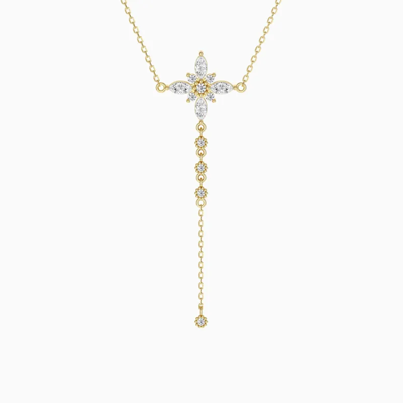 Byzantine Cross Y Necklace sold by Vanimy Jewelry