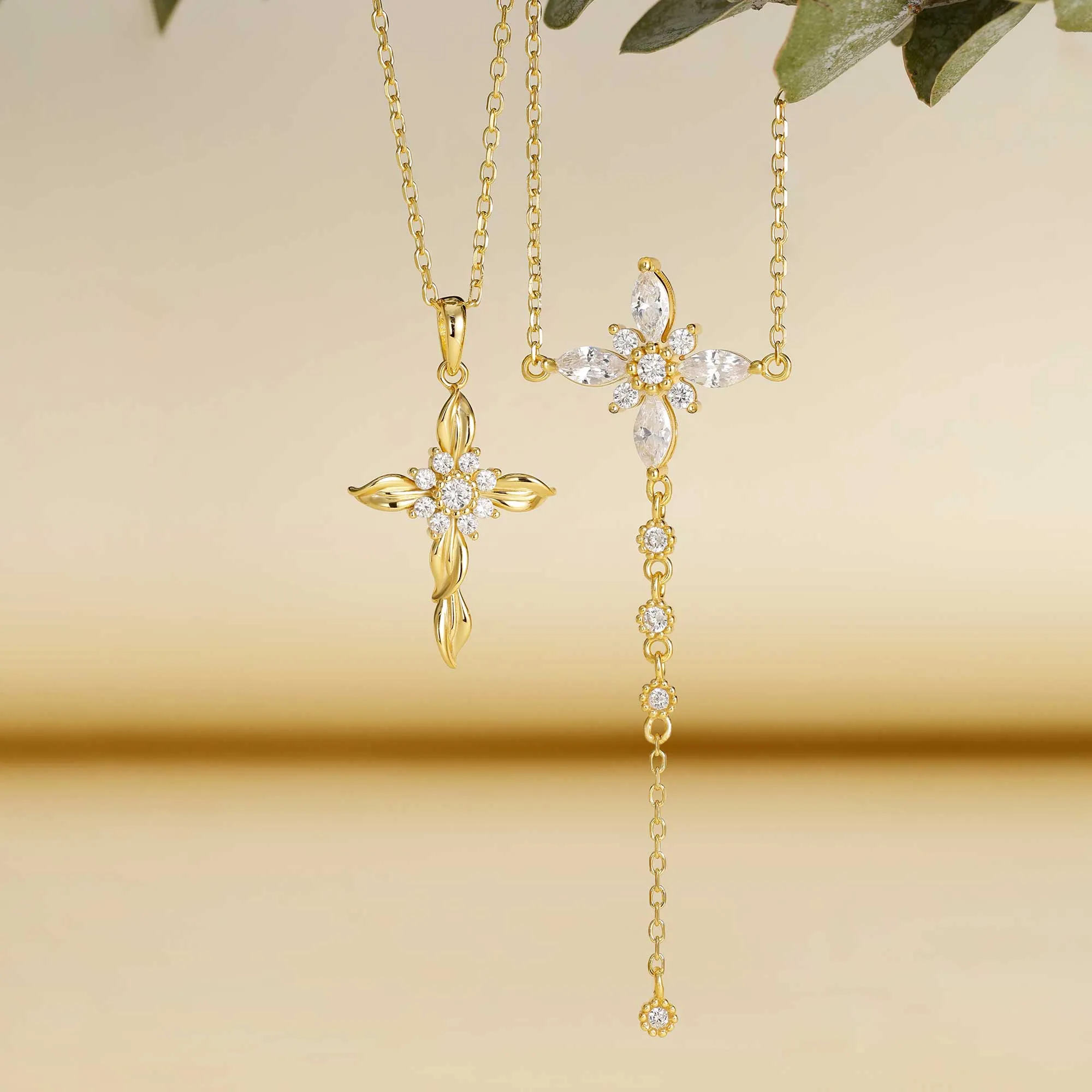 Byzantine Cross Y Necklace sold by Vanimy Jewelry product image thumbnail 3