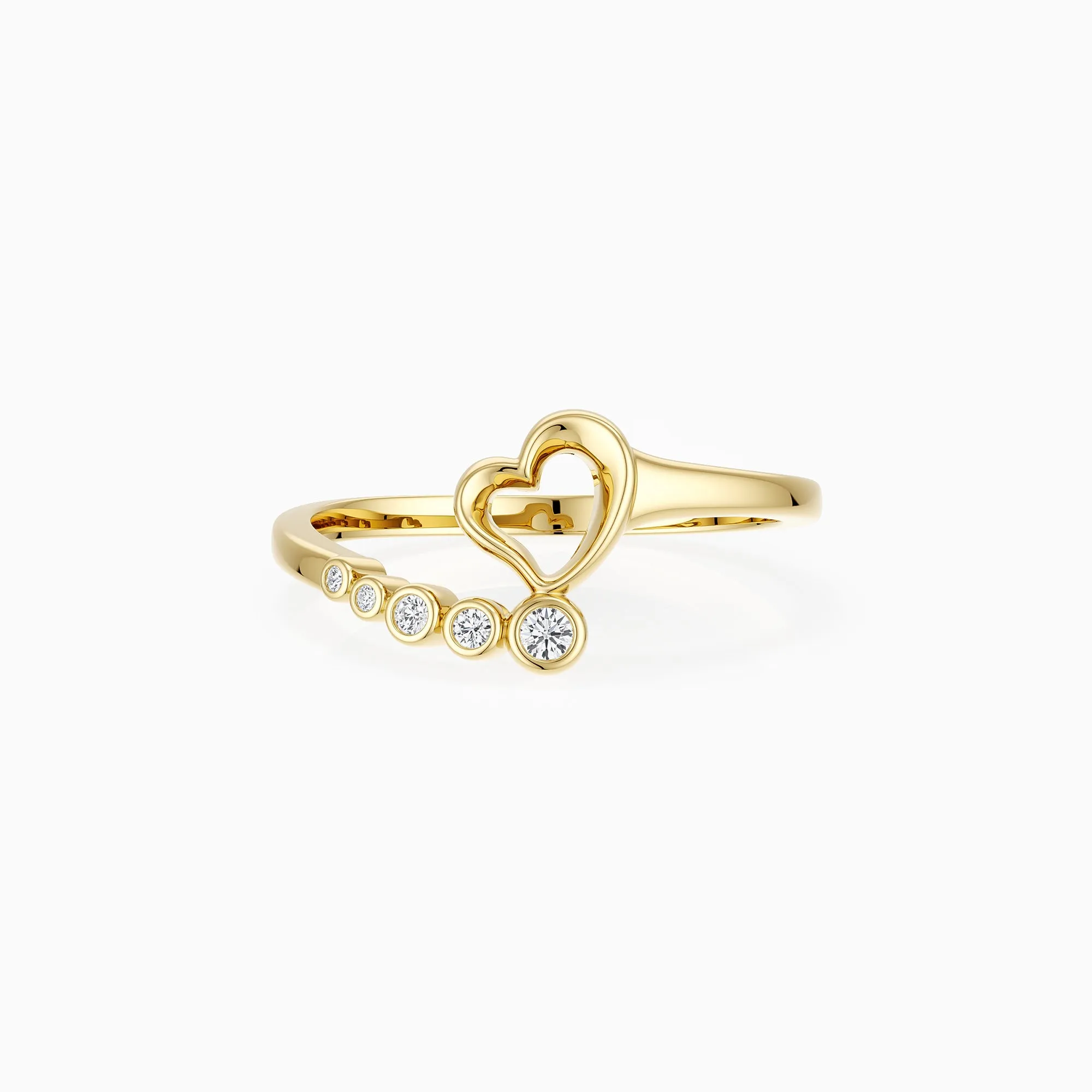 Aria Heart Ring sold by Vanimy Jewelry