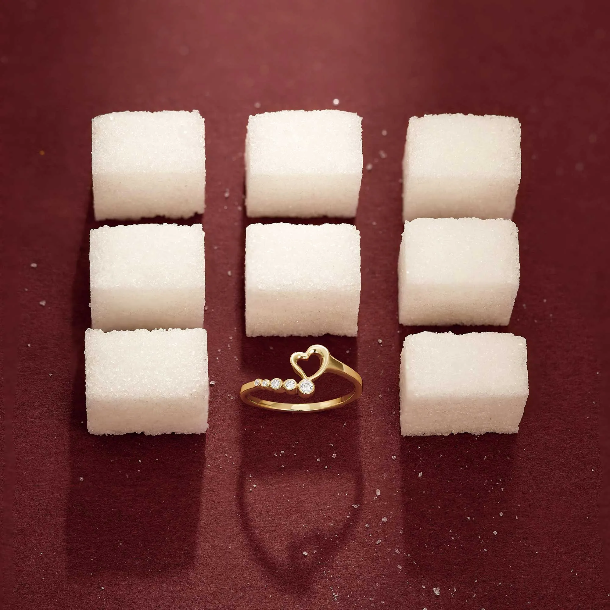 Aria Heart Ring sold by Vanimy Jewelry product image thumbnail 3