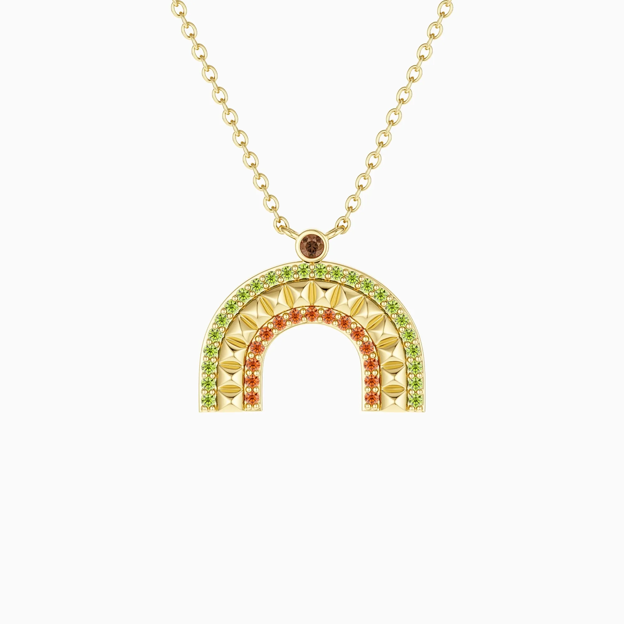 Noah Rainbow Necklace sold by Vanimy Jewelry