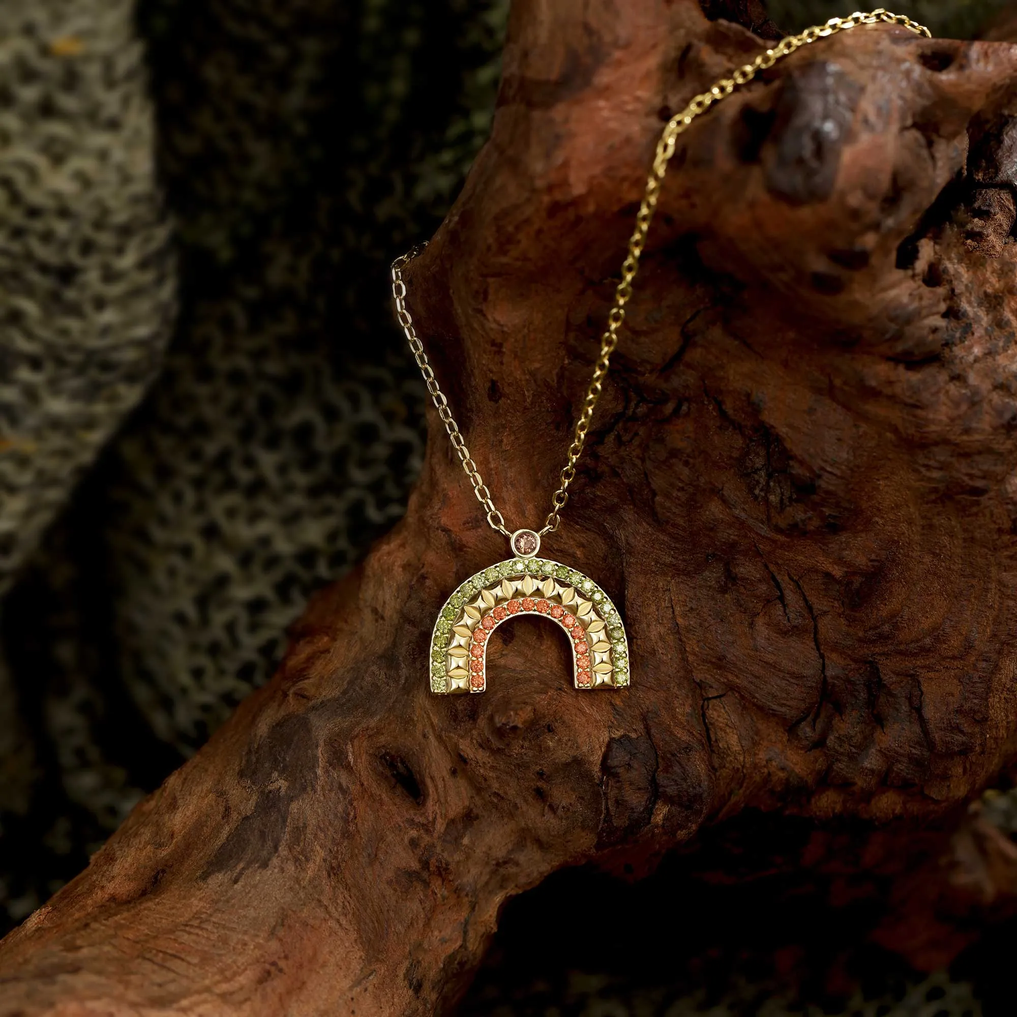 Noah Rainbow Necklace sold by Vanimy Jewelry product image thumbnail 3