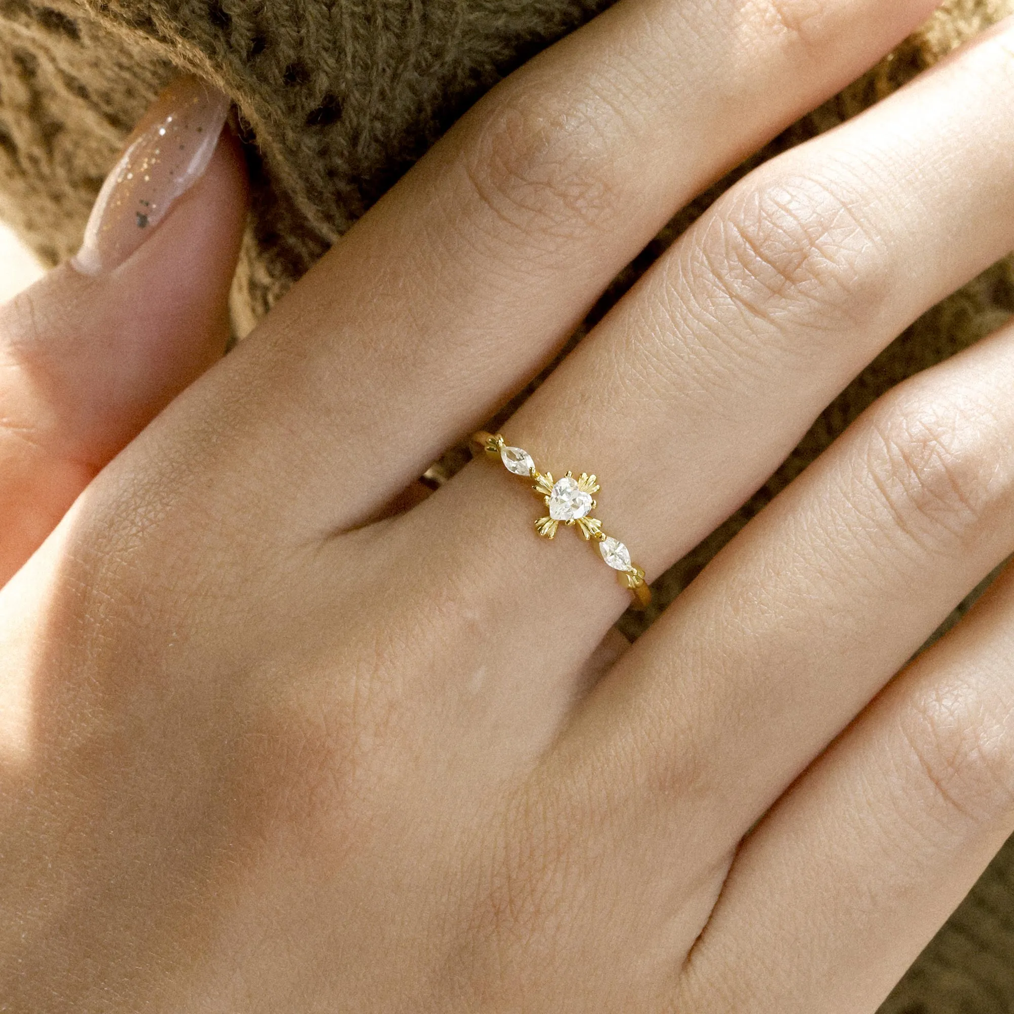 Haven Heart Cross Ring sold by Vanimy Jewelry product image thumbnail 2