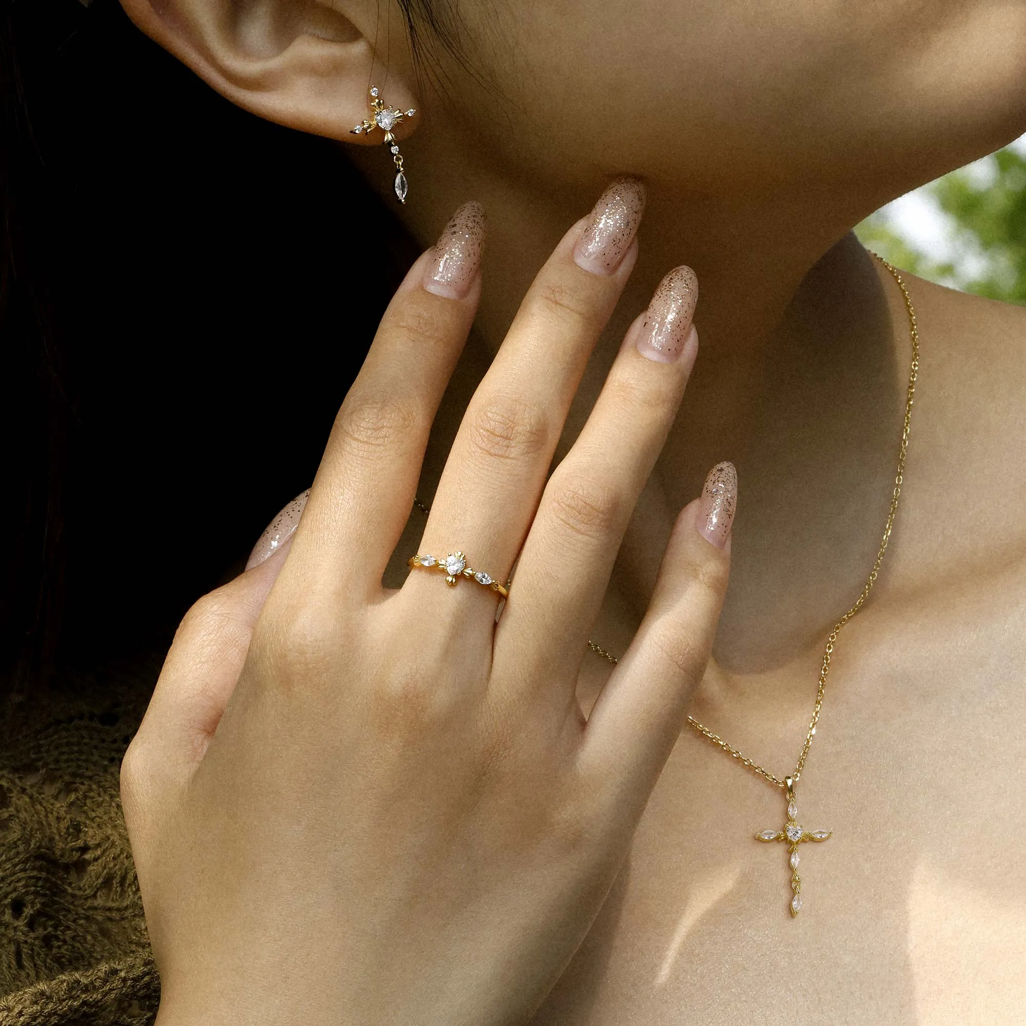 Haven Heart Cross Ring sold by Vanimy Jewelry product image thumbnail 3