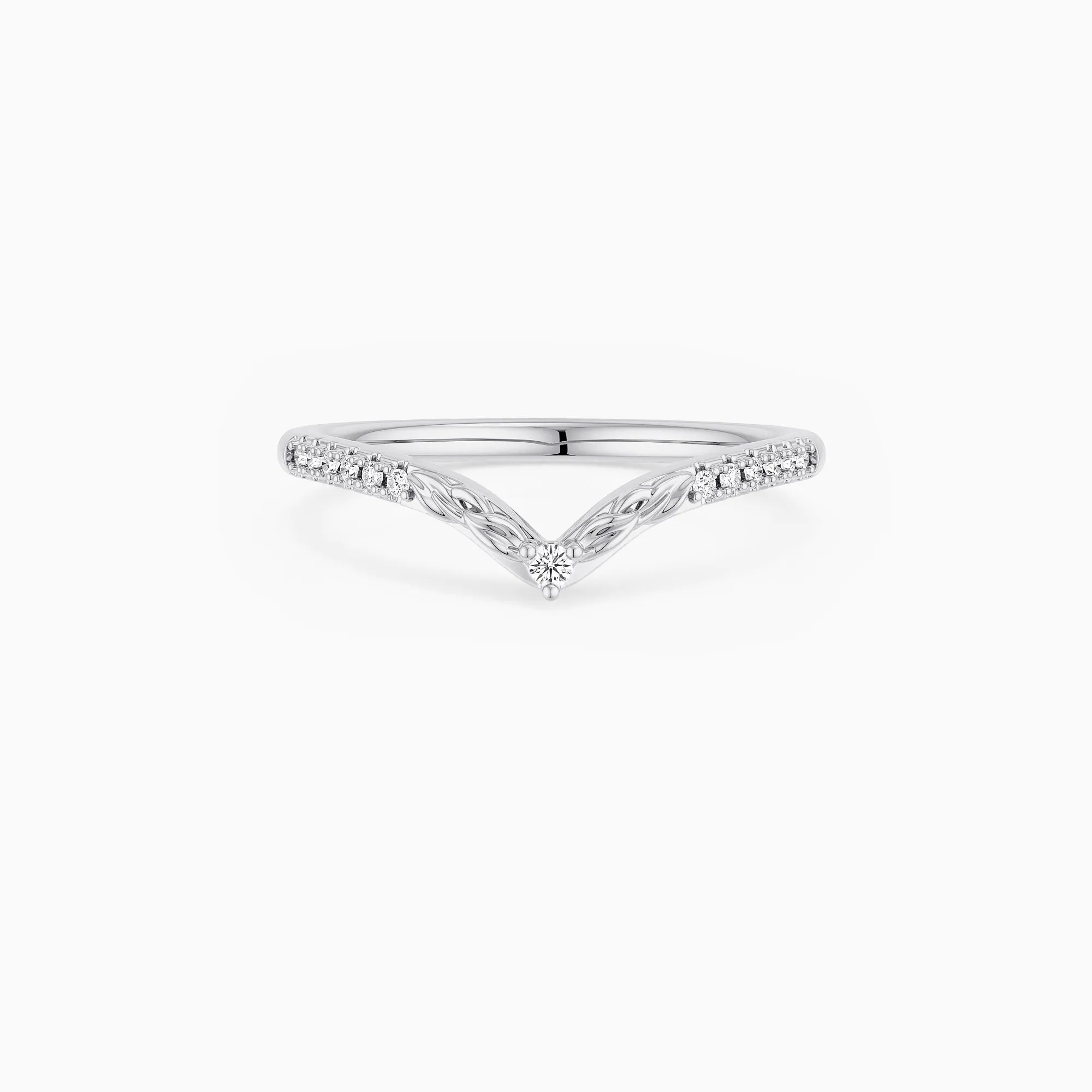Vine Whisper Stacking Ring sold by Vanimy Jewelry