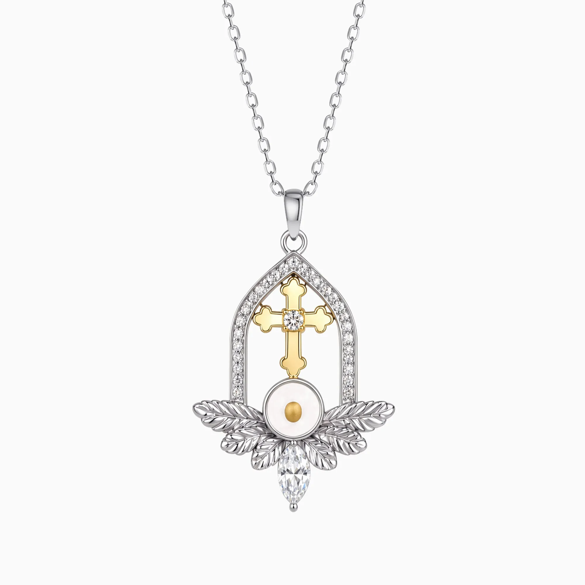 Blooming Faith Mustard Seed Necklace sold by Vanimy Jewelry